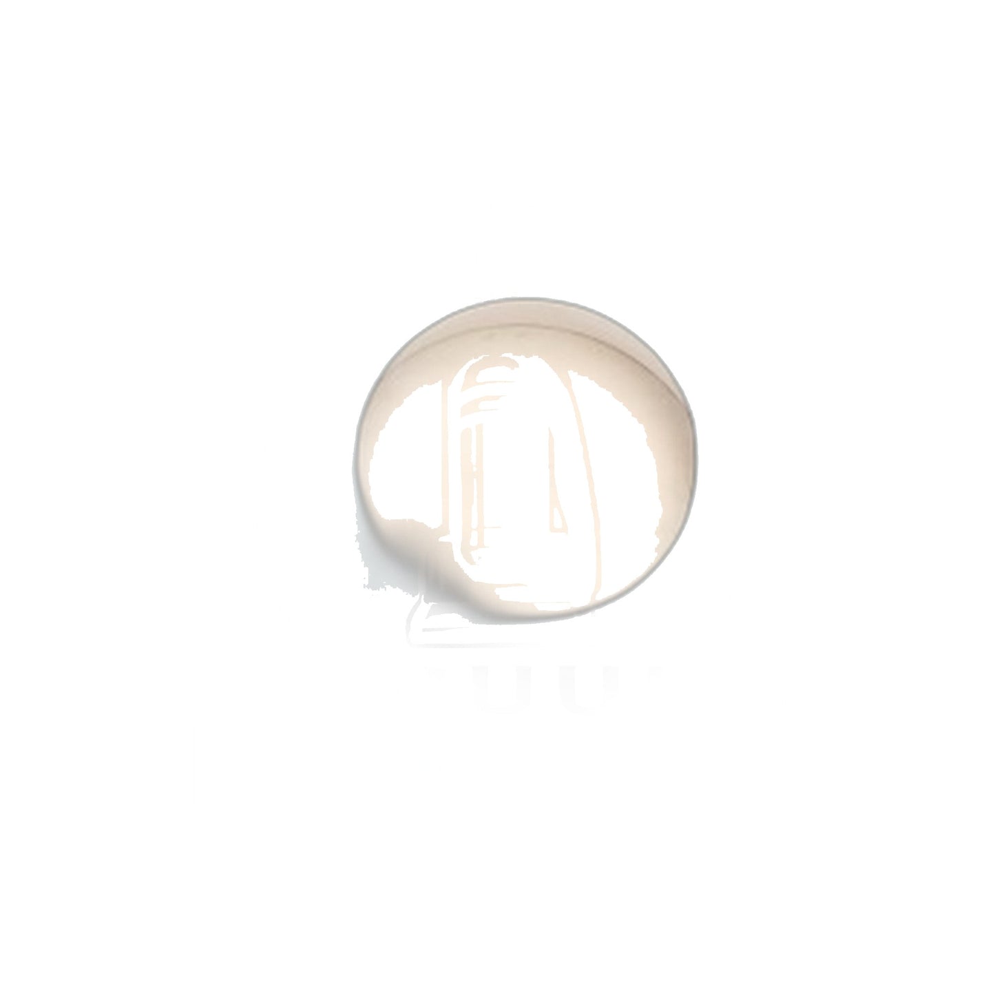 Central Vacuum Floor Mounting Adapter for Inlet Valve Install (Sold Each)