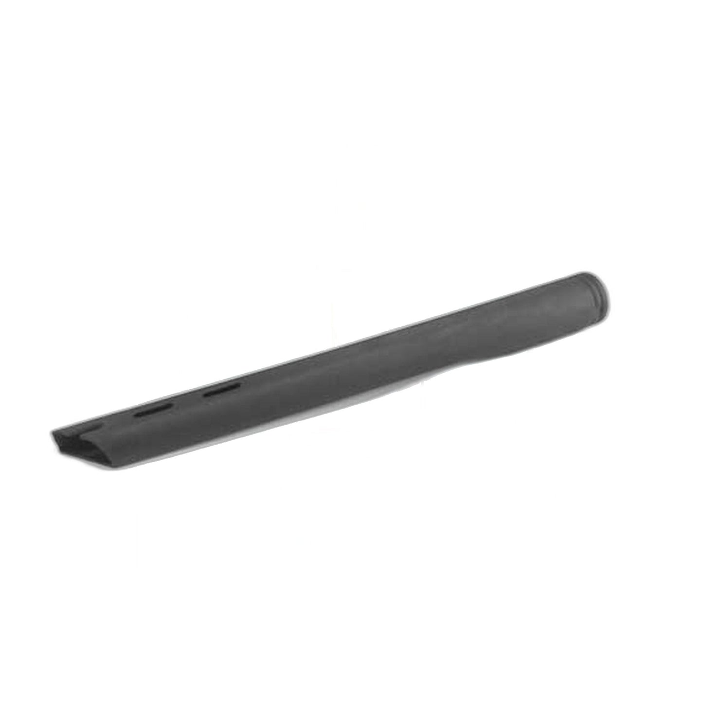 Universal 1-1/4" Crevice Tool, 13" Angle-Cut with Slots, Black