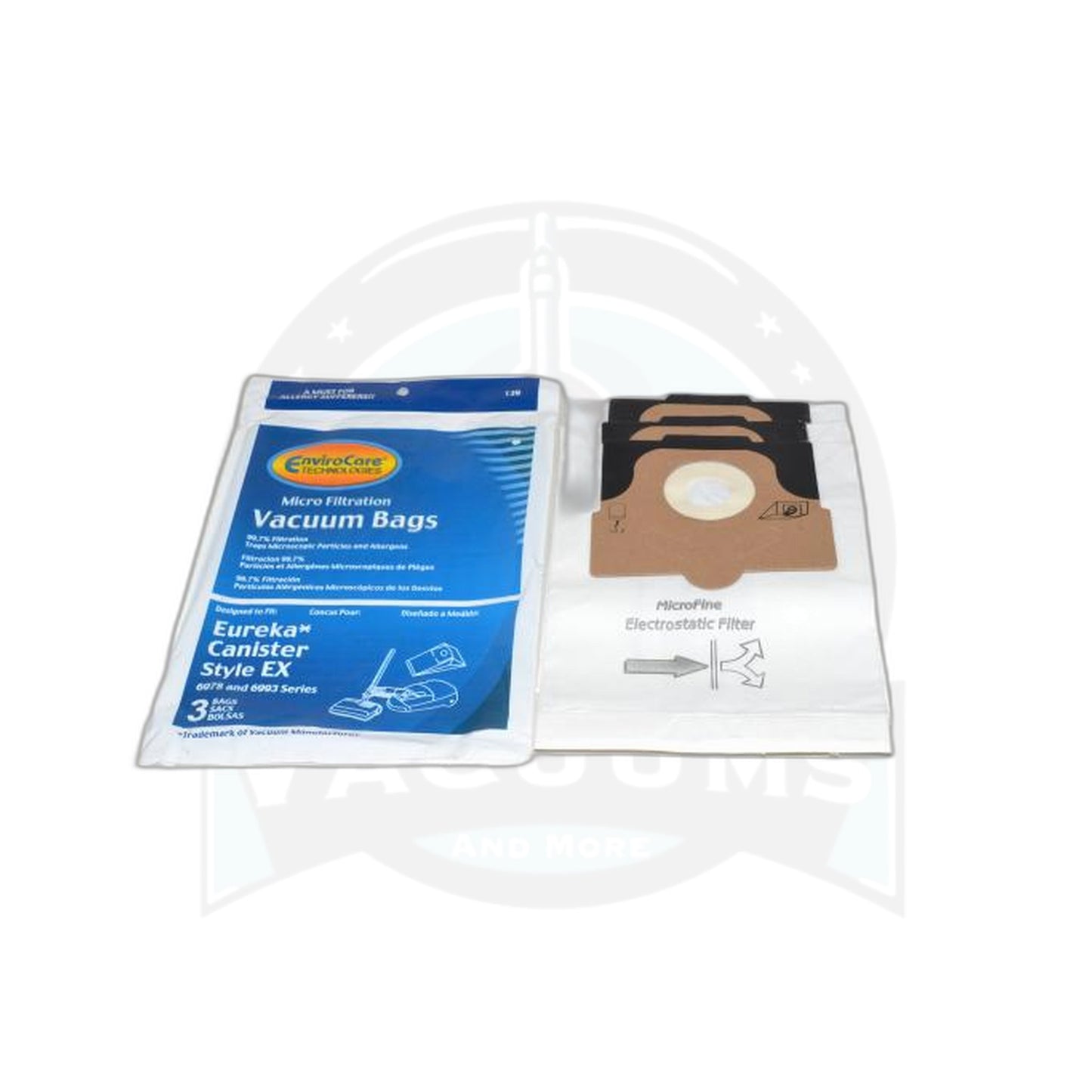Eureka Ex Canister Micro Paper Bags - 3 Pack - Eureka