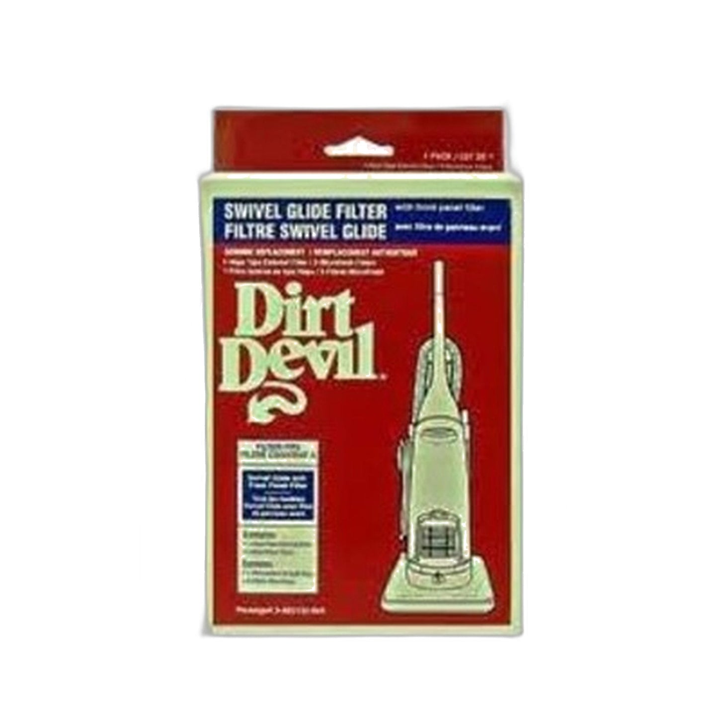 Royal Dirt Devil HEPA Filter, Swivel Glide 086500 086505 086520