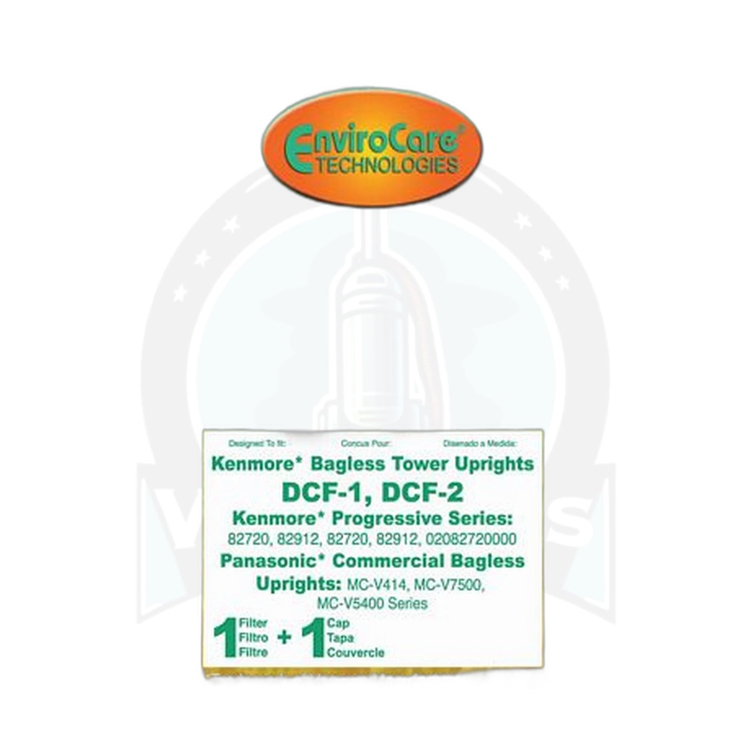 Kenmore DCF-1 DCF-2 Bagless Upright Enviro Tower Filter (82720)