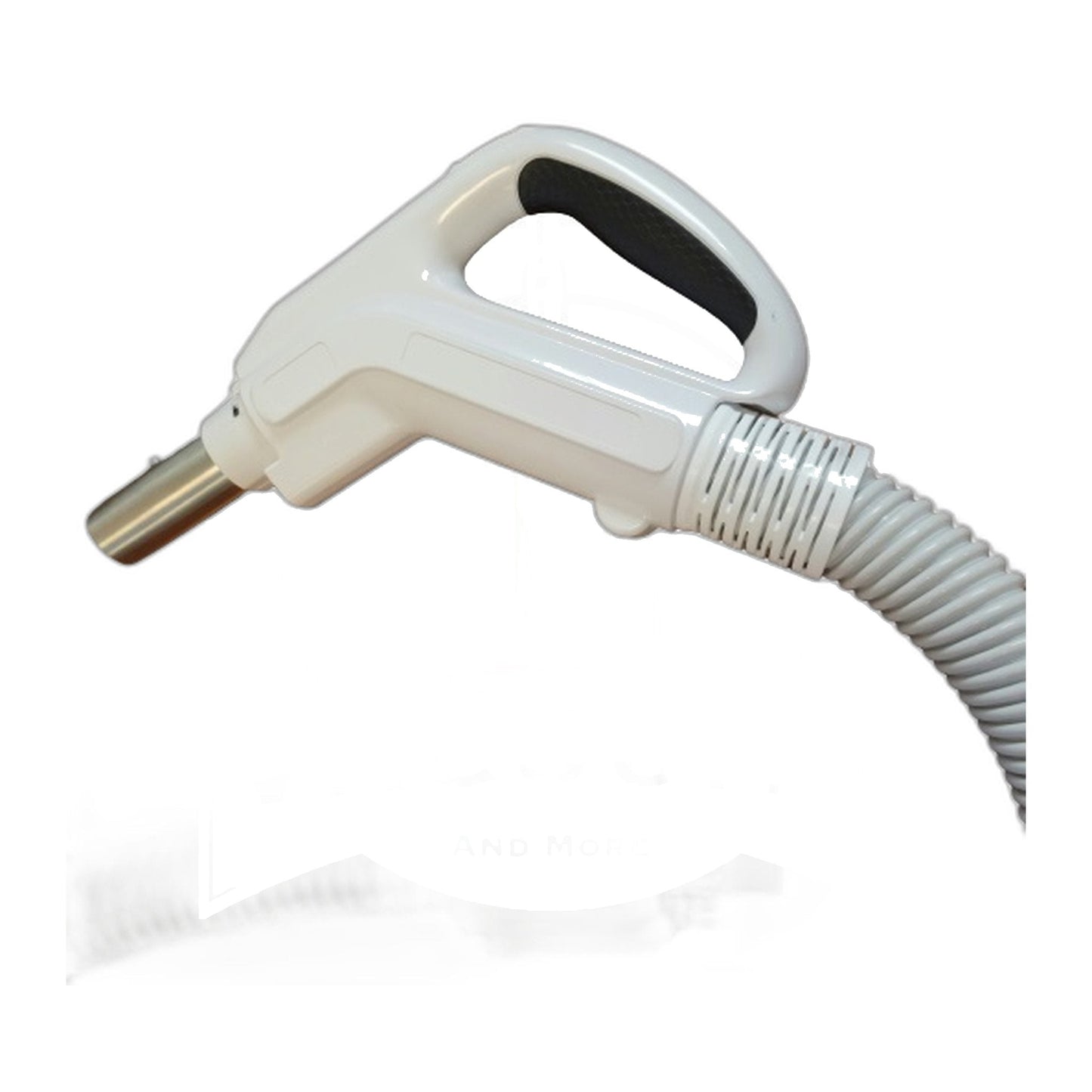 35 ft Dual-Voltage Central Vacuum Hose, Direct Connect, 1-3/8" Light Gray