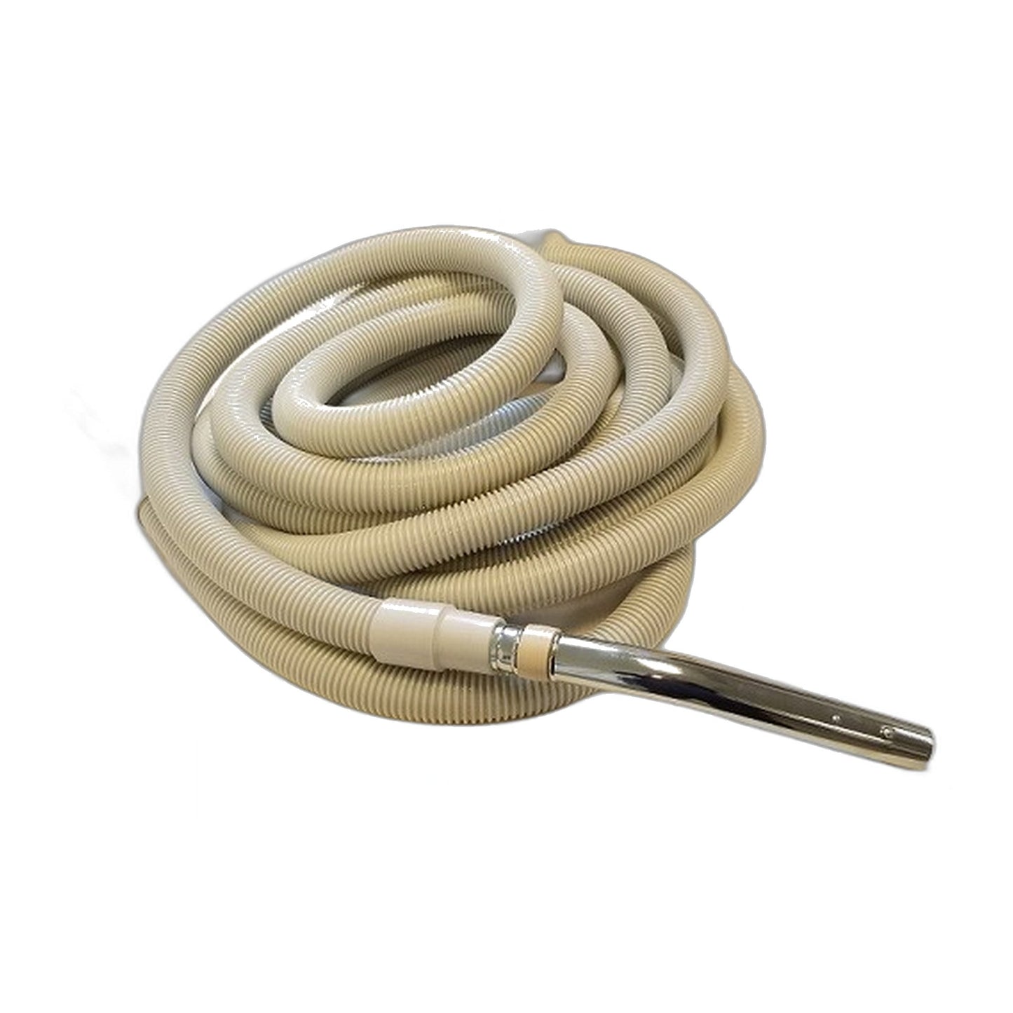 NuTone 30' x 1-1/4" Central Vac Hose Assembly, Button Lock