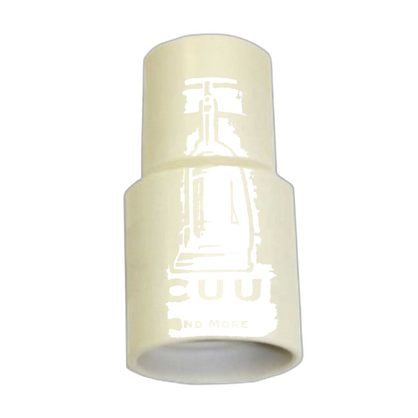 1-1/4" Crushproof Hose Cuff, Oyster White / Beige