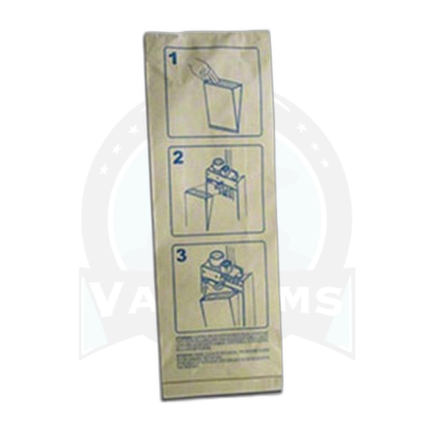 Numatic / NaceCare HX14 Original Paper Bags, 10-Pack (OEM 801130)