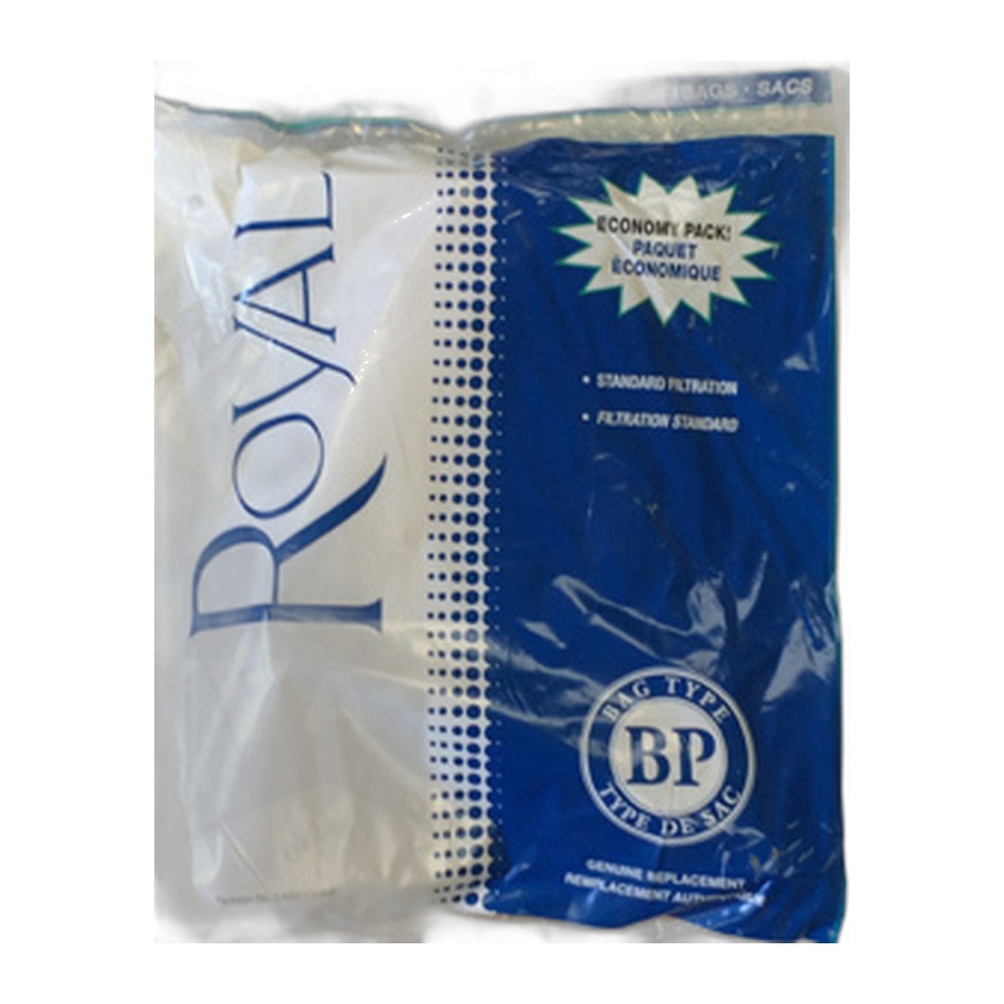 Royal/Dirt Devil Type BP Paper Bags for Backpack Vacuums (7-Pack)