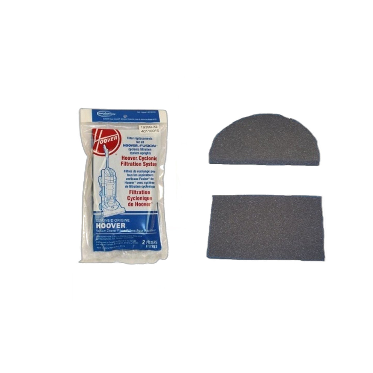 Hoover Exhaust Filter Replacement, 2-Pack