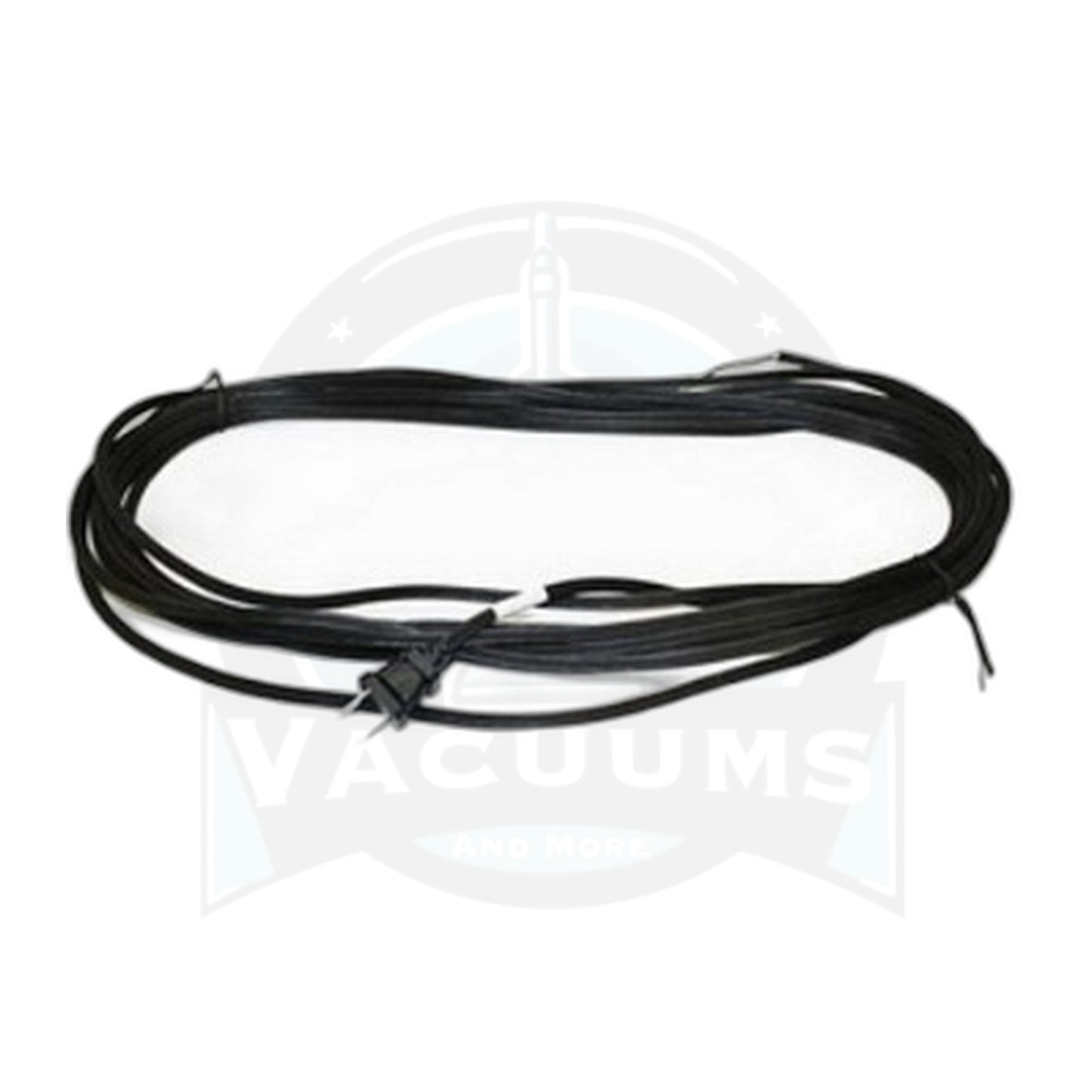 Fit All 30 ft 17/2 2-Wire Replacement Vacuum Cord, Black with Grip