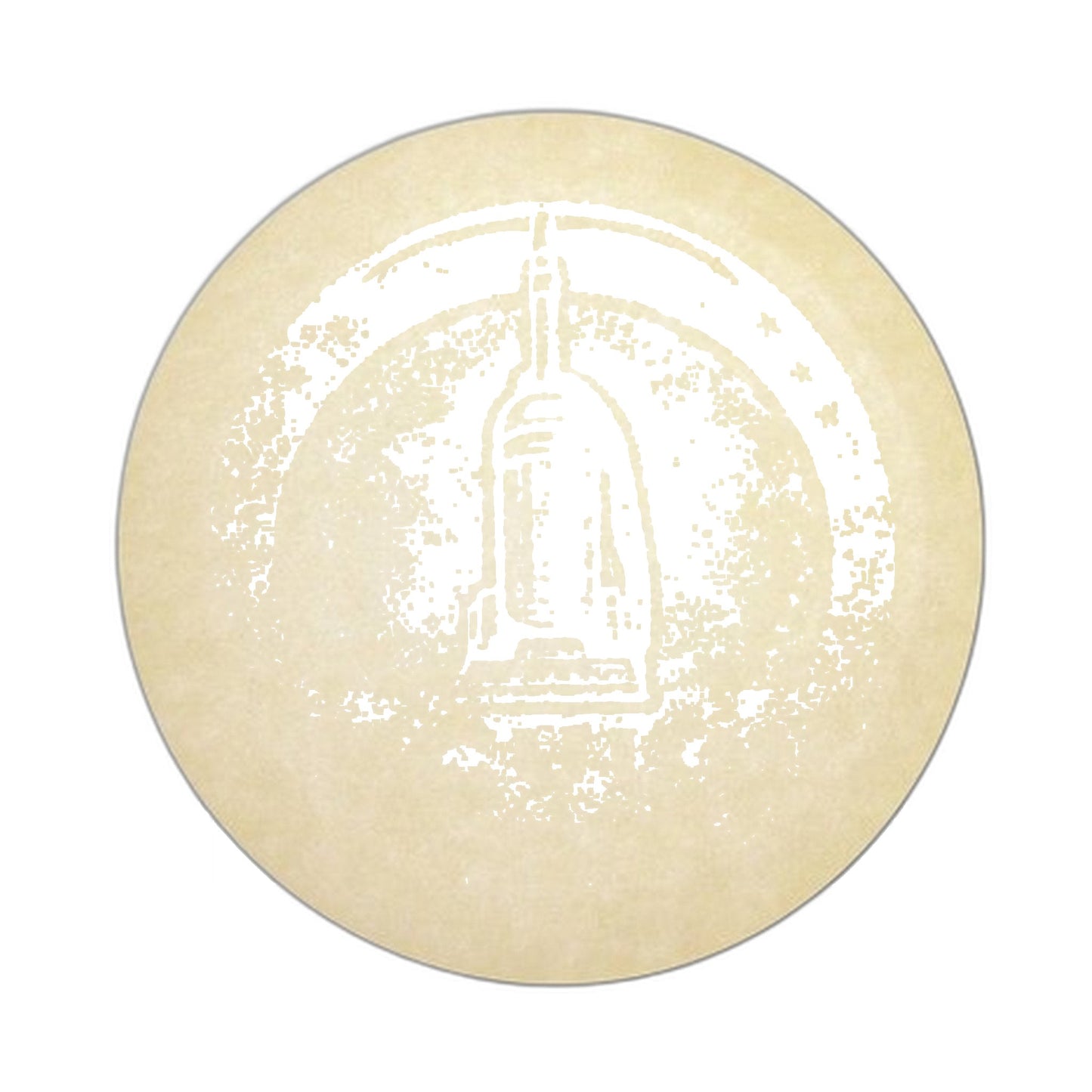 Oreck Orbiter Beige Marble Polishing Pad for Stone Floors