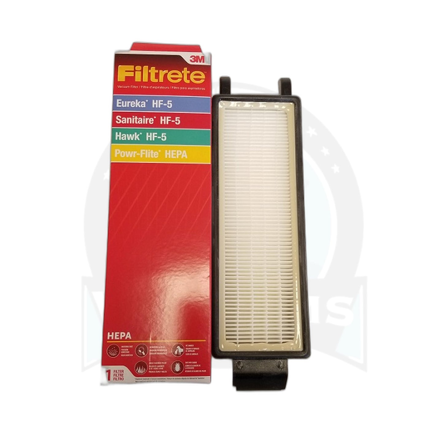 Eureka HF-5 Filter, Genuine 3M Filtrete HEPA Replacement