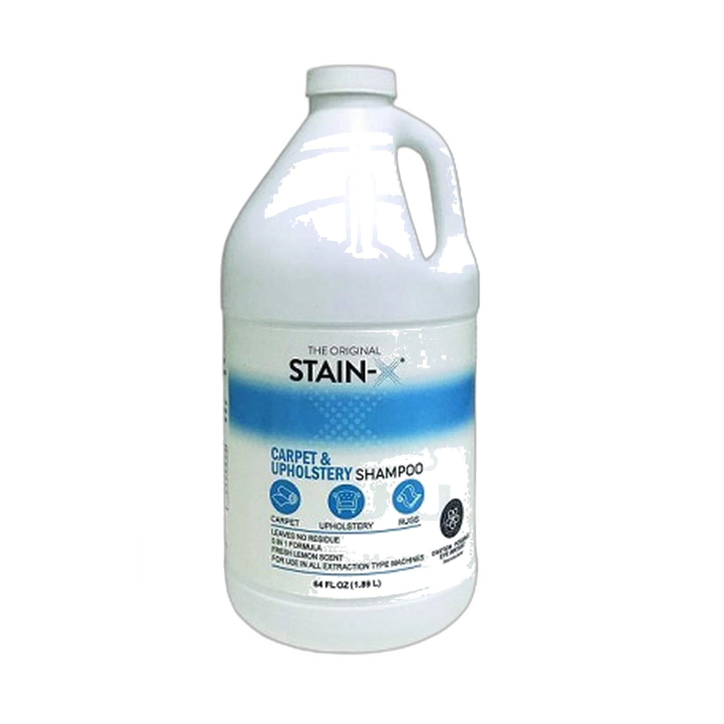 Stain-X Extraction Carpet & Upholstery Shampoo 64 oz Half Gallon
