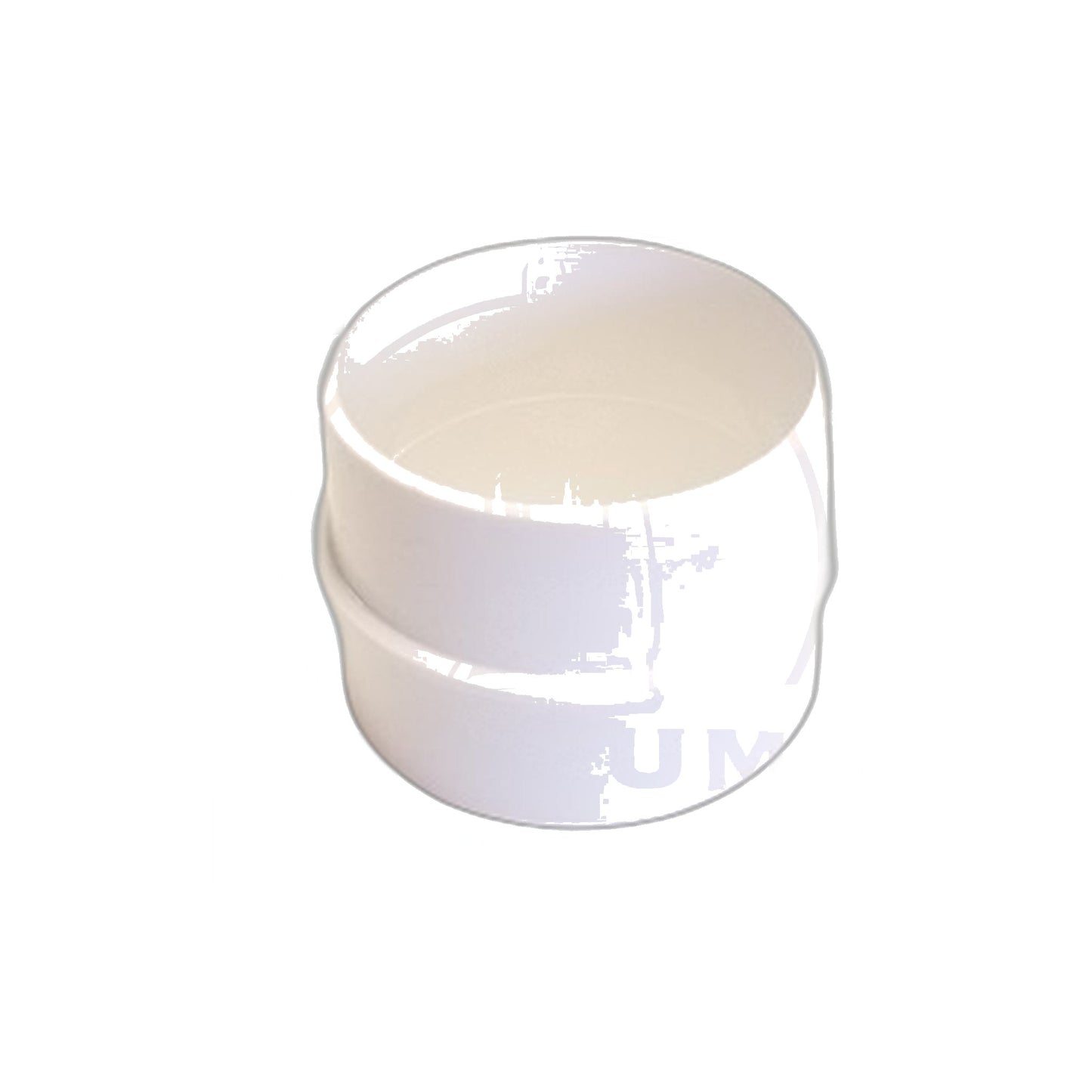 Vaculine Spigot Adaptor Coupling, White - Central Vacuum PVC (125/Case)