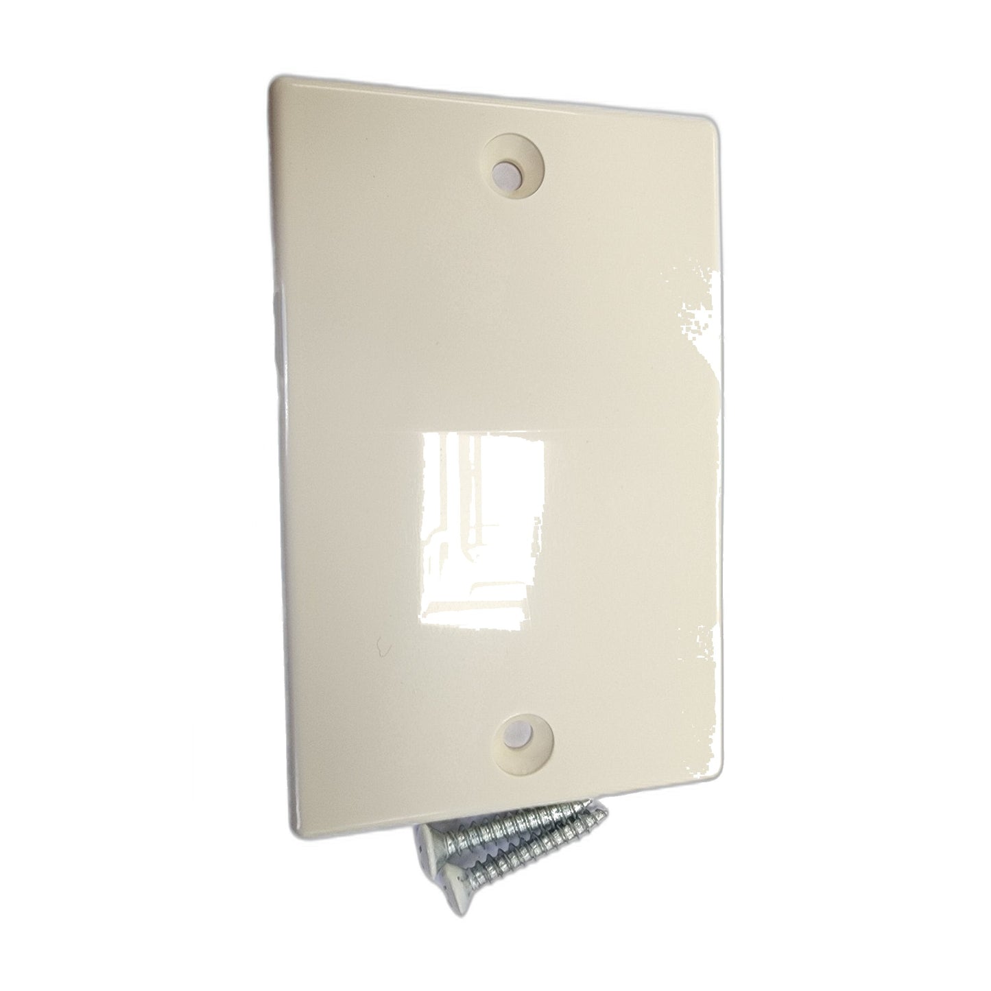 Vaculine-Style Valve Temporary Cover Plate, Almond