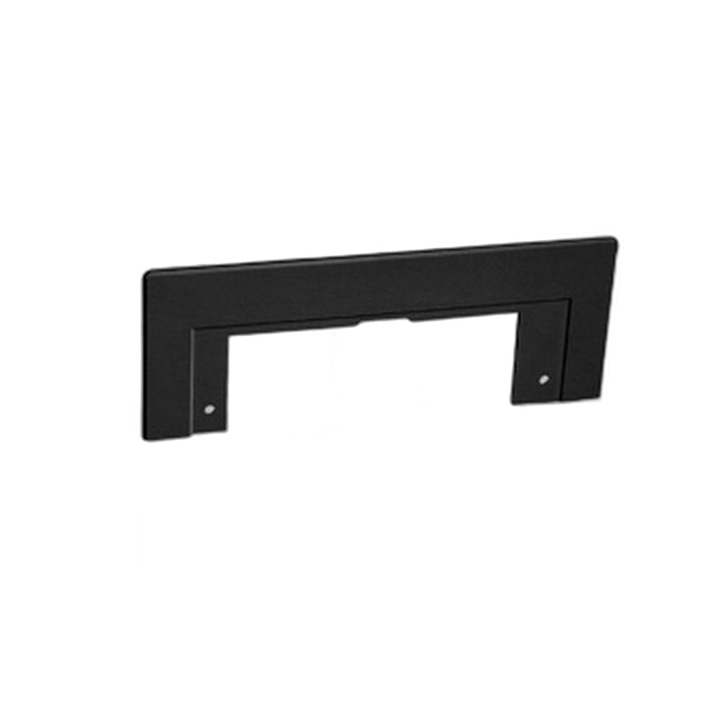 Vaculine VacuSweep Trim Plate, Black - Central Vacuum Toe-Kick Cover