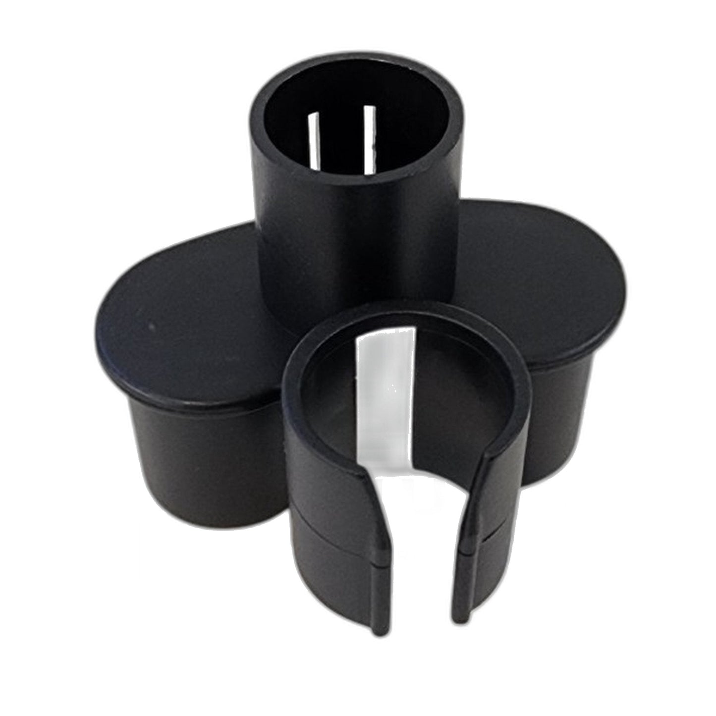 Clip-On Wand Attachment Caddy for Vacuum Tools, Black