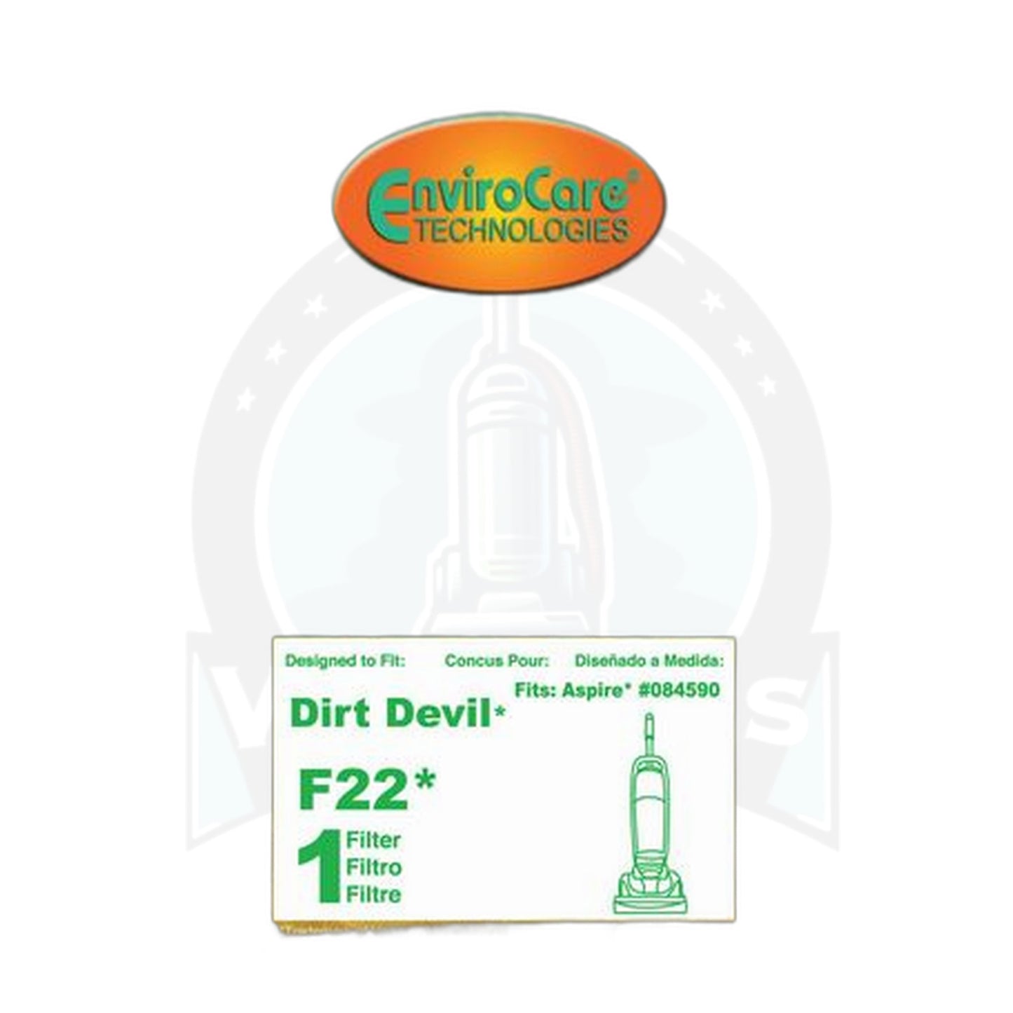 Royal Dirt Devil Style F22 Replacement Vacuum Filter