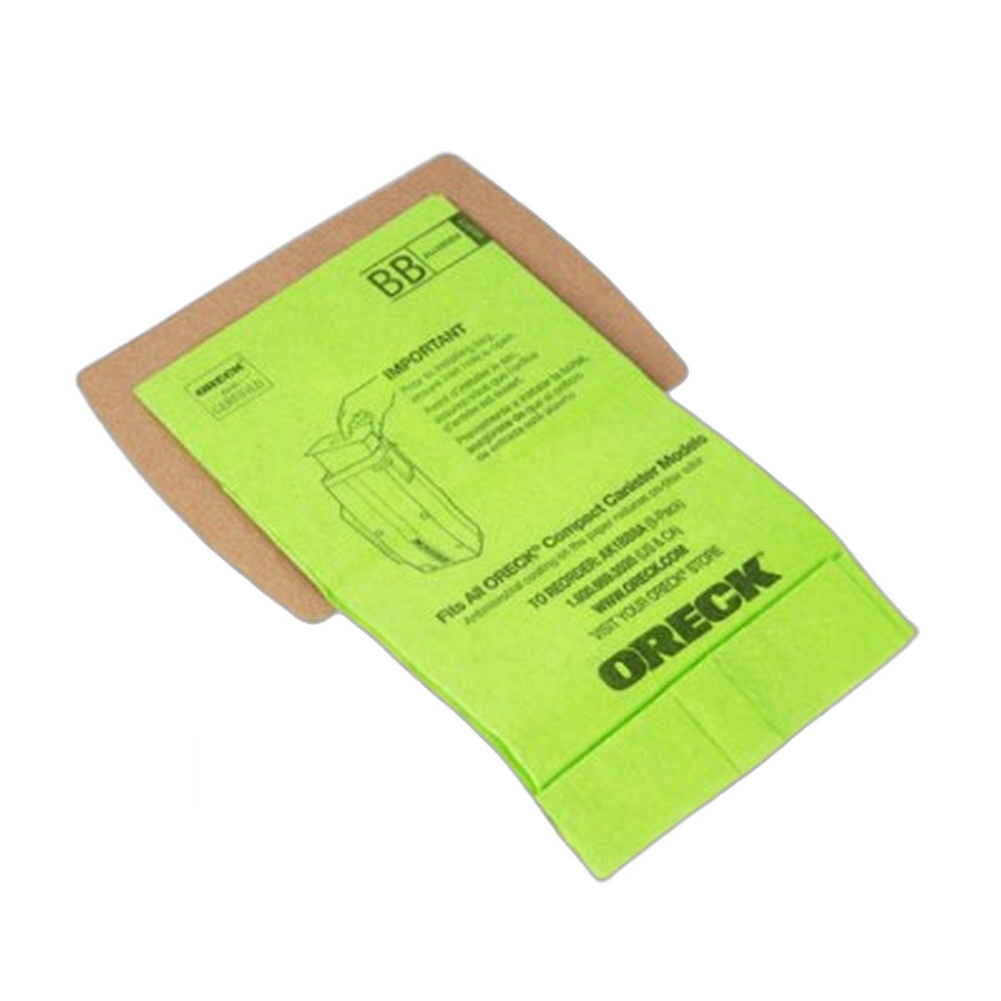 Oreck Buster B Original Paper Vacuum Bags (8-Pack)