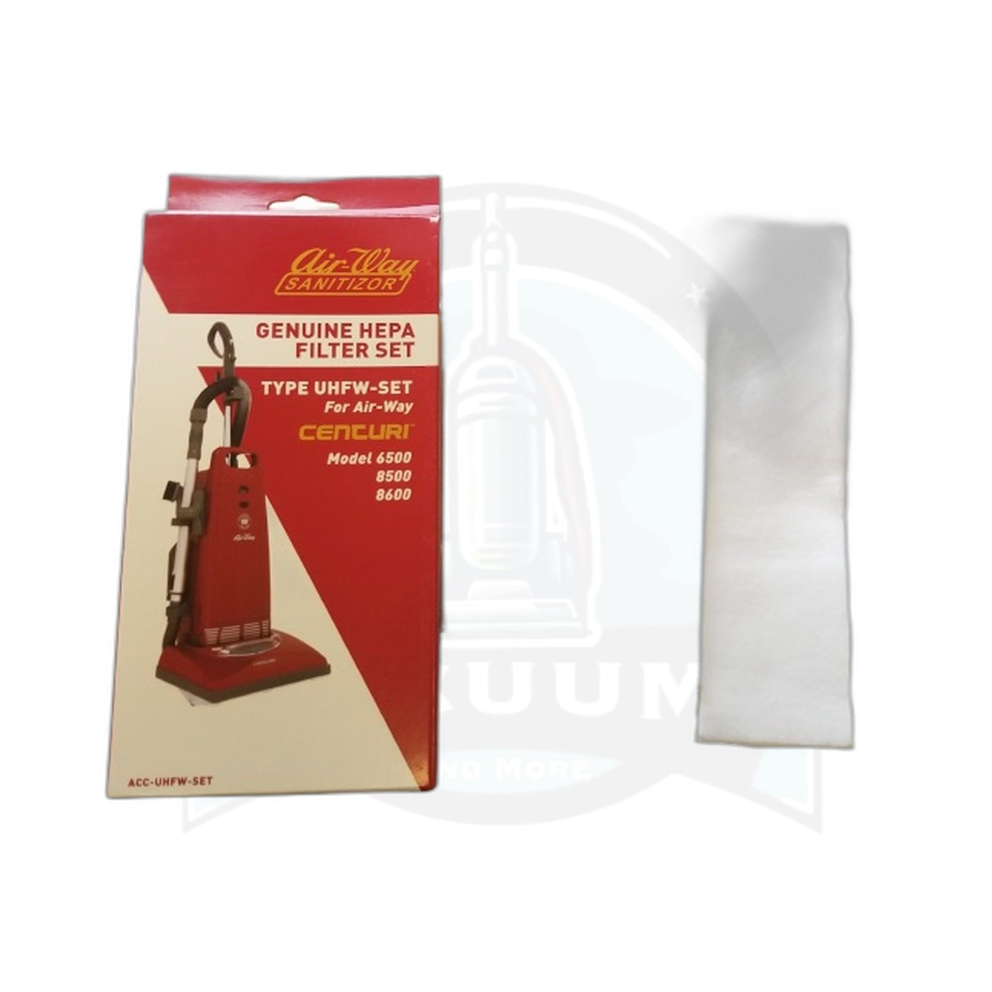Air-Way Centuri Upright HEPA Filter Set w/ Exhaust Filter