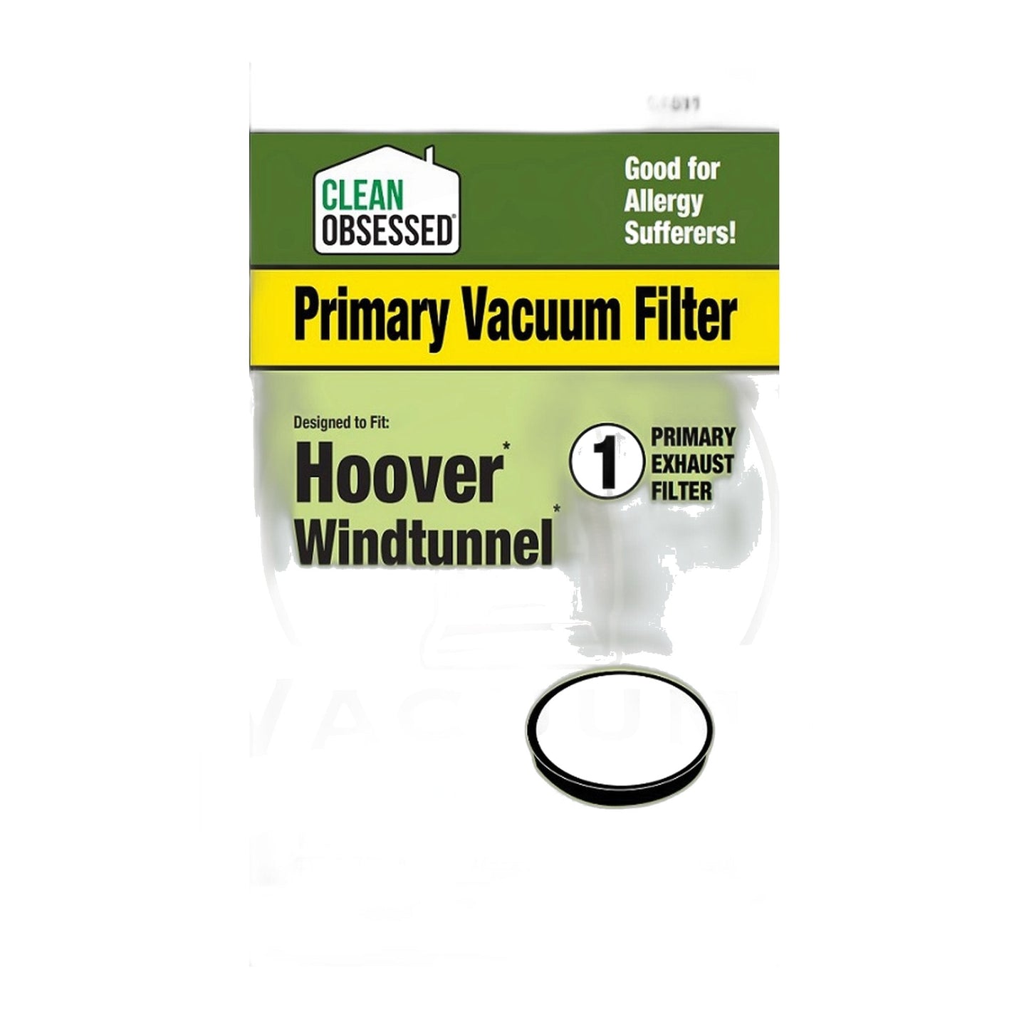 Hoover WindTunnel Primary Exhaust Filter (303903001) WT Max Elite Rewind