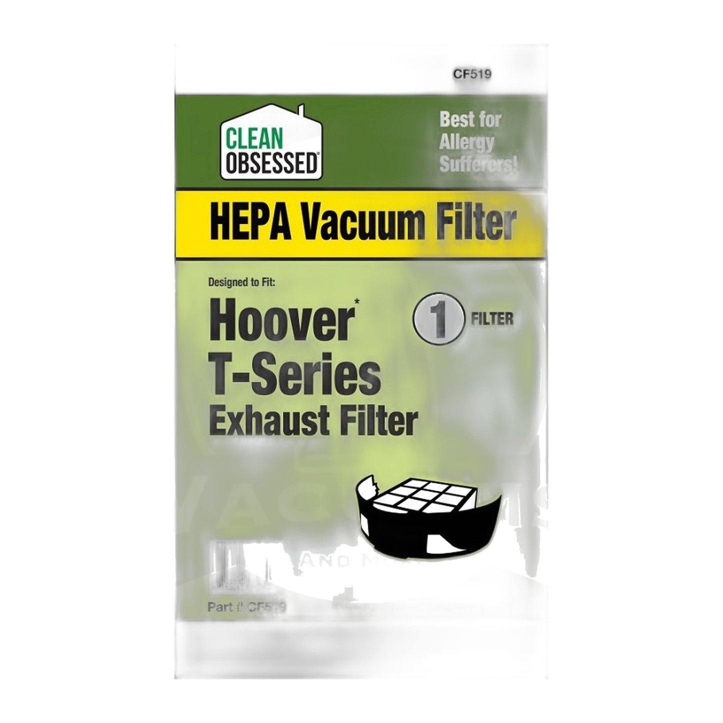 Hoover T-Series WindTunnel HEPA Exhaust Filter (305687001)