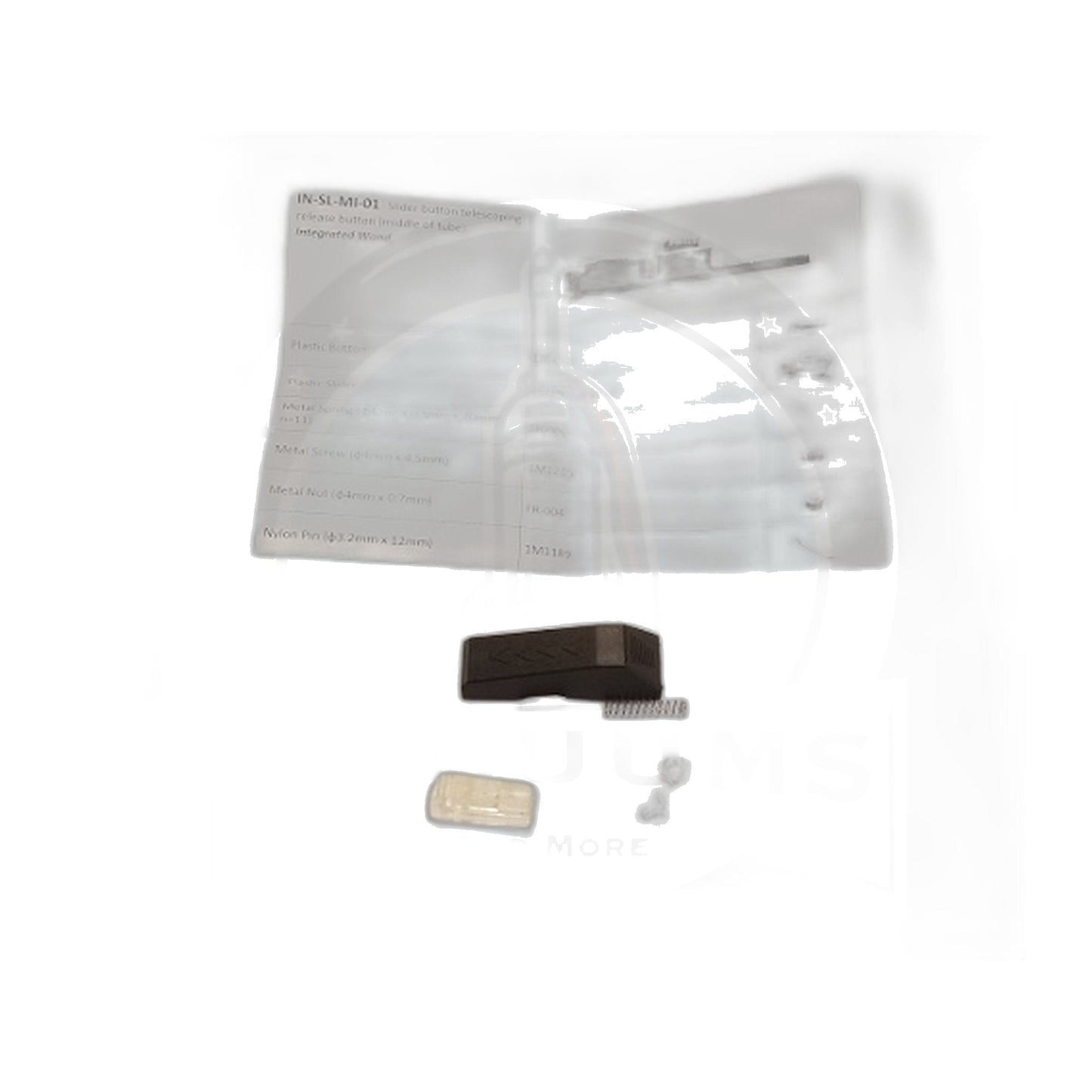Myraton Slider Button Repair Kit for SEBO Integrated Telescopic Wand
