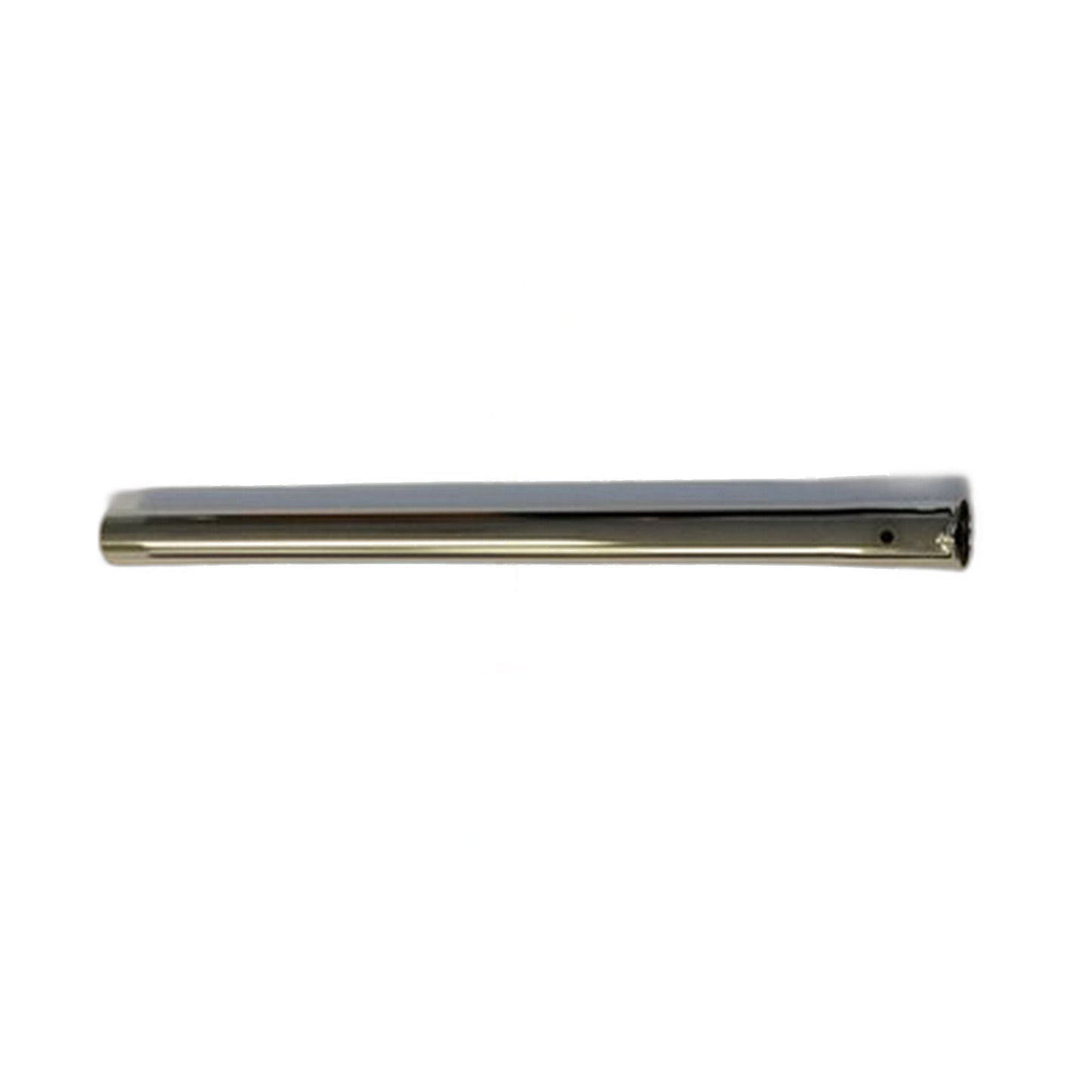 19" Chrome Vacuum Wand, Button-Lock Top, Friction-Fit Bottom