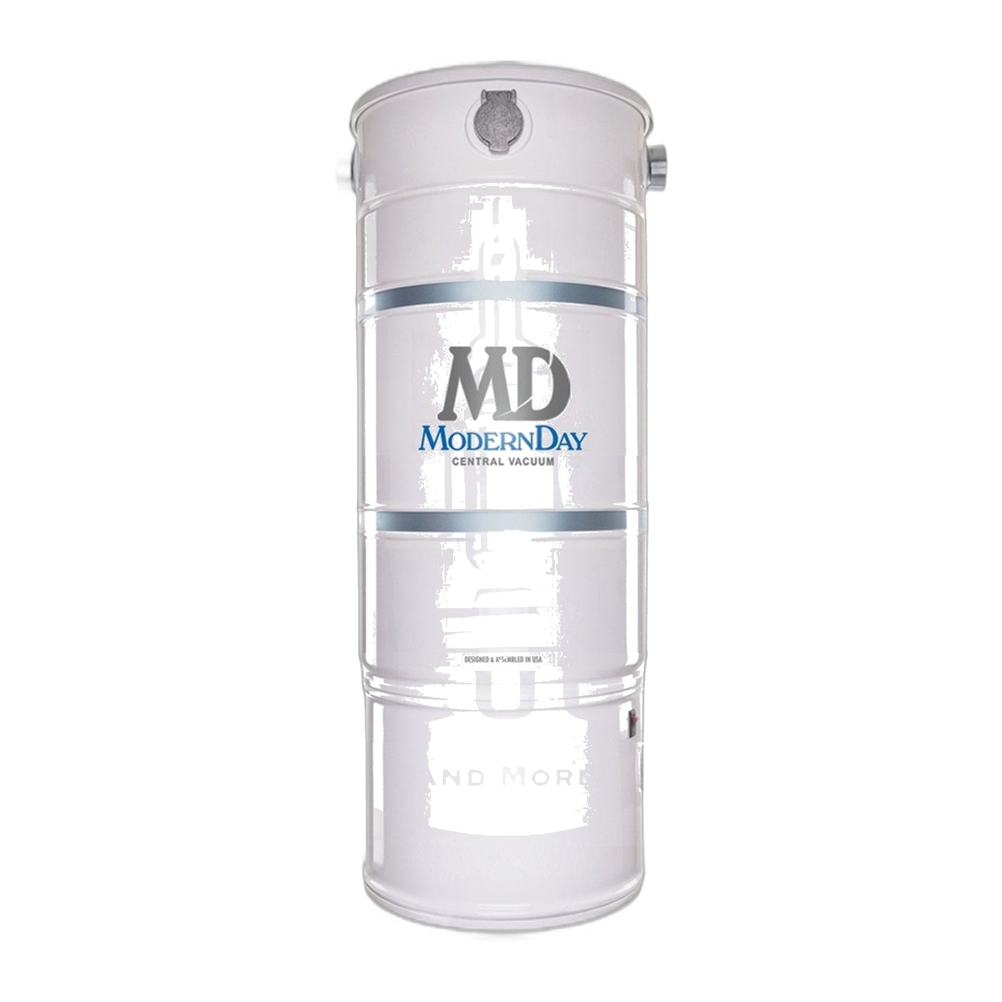 MD M715H Top-Fill Central Vacuum Unit - 718 AW, 8 Gallon