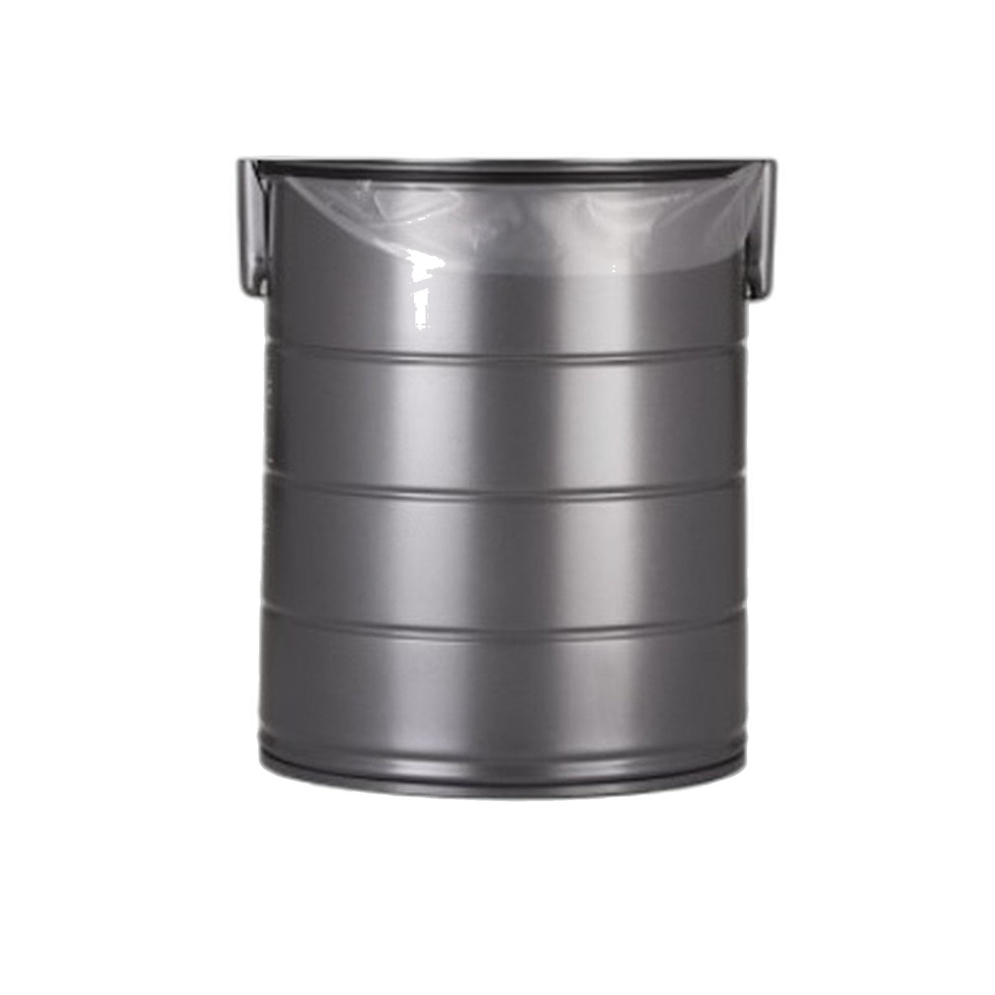 VacuMaid P1251AC Bottom Dump Bucket, Slate Grey, 12" Cans (P125)