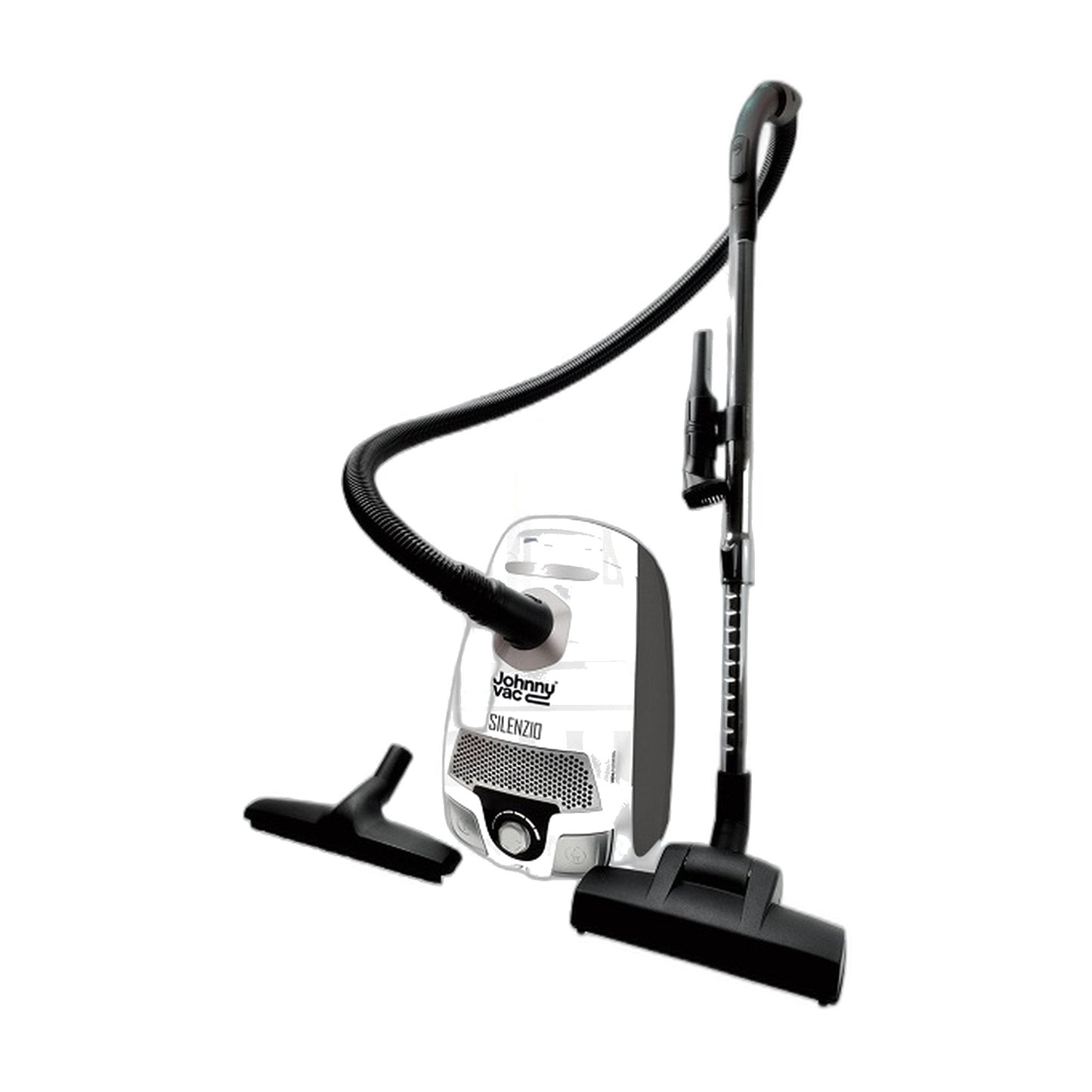 Johnny Vac Silenzio Turbo Team Canister Vacuum