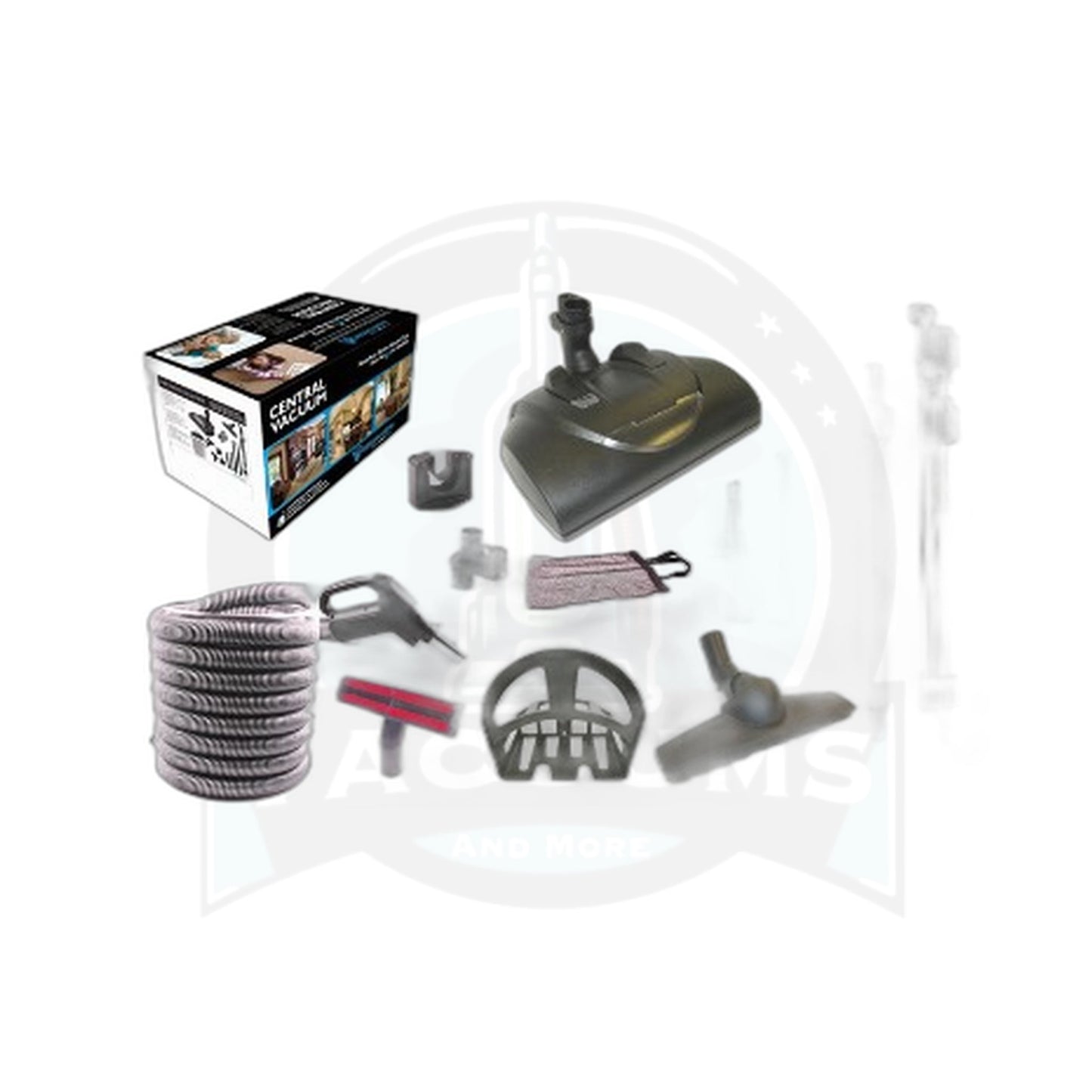 Wessel-Werk Villa 30' Original Central Vacuum Kit, EBK360