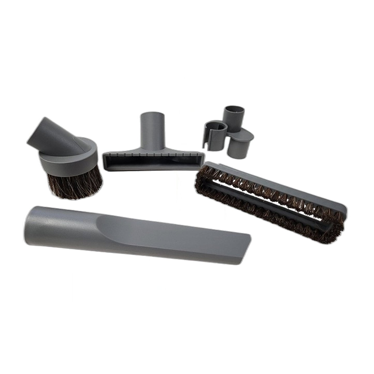 Beam 4-Piece Central Vacuum Tool Kit for Standard Round Wands, Gray