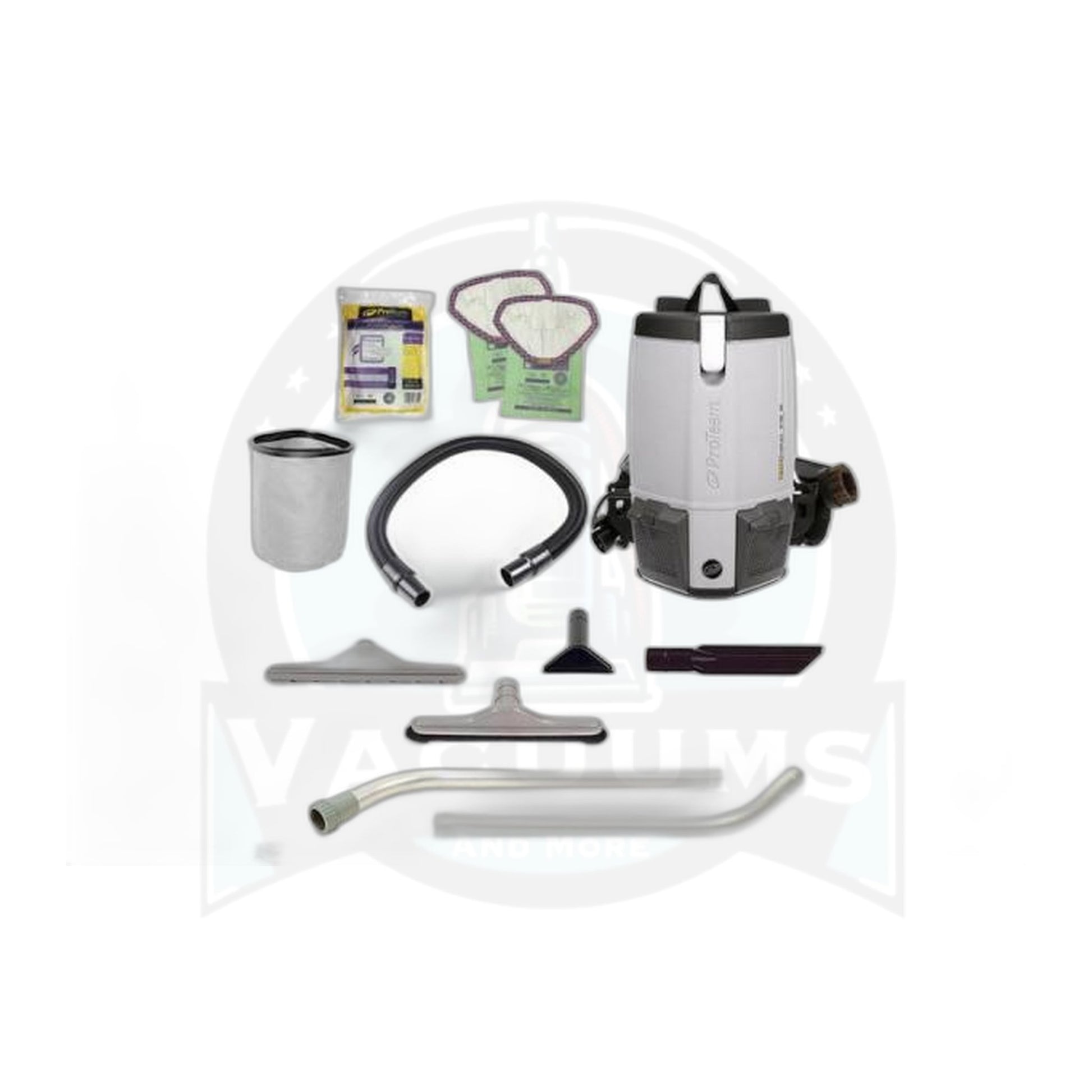 ProTeam ProVac Pro FS6 with P-1 Restaurant Attachment Kit - ProTeam
