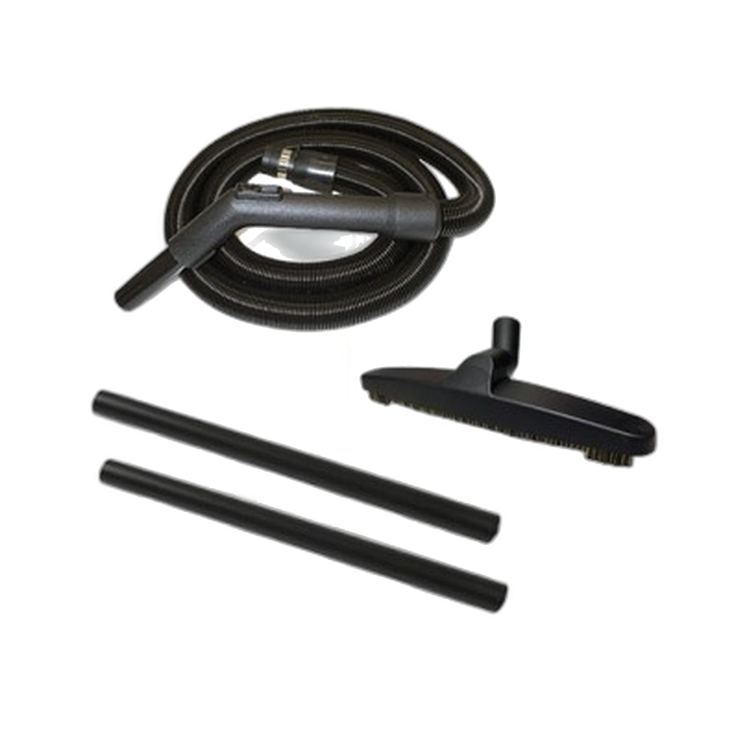 30' x 1-3/8" Bare Floor Central Vacuum Attachment Kit, 4-Pc Tool Set