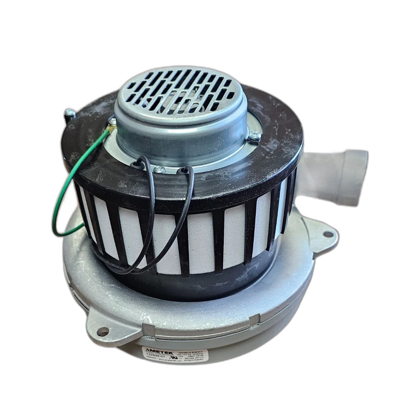 Ametek Lamb 8.4" 2-Stage 240V Bypass Motor for VacuMaid SR62/SR820/S2720
