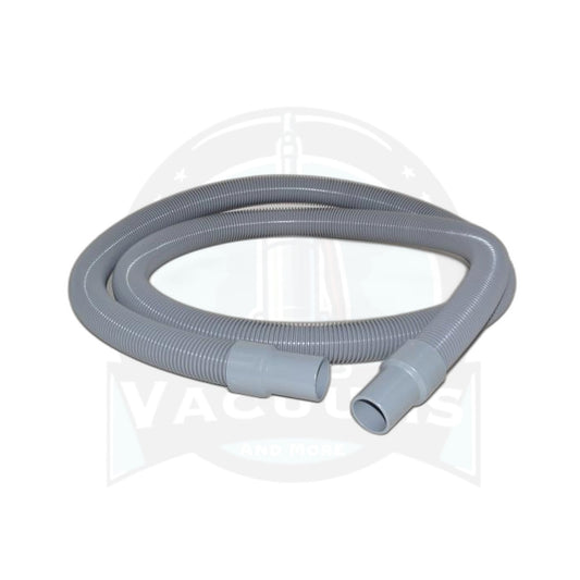 Commercial Crushproof Vacuum Hose 1-1/2 x 10 Foot Gray with Cuffs - Fit All