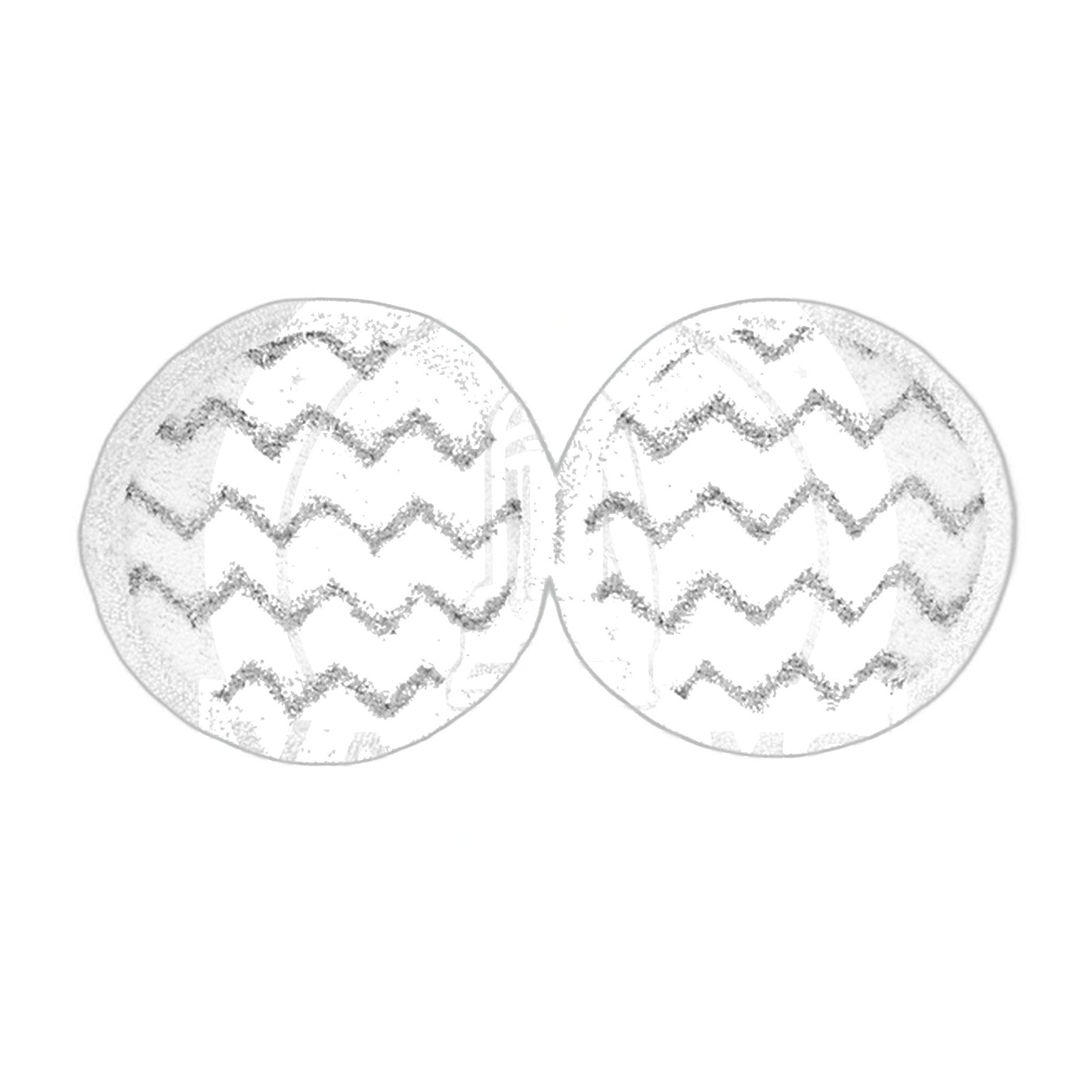 Bissell Scrubby Mop Pads 2-Pack for SpinWave 3897 & 3712 Series Mops