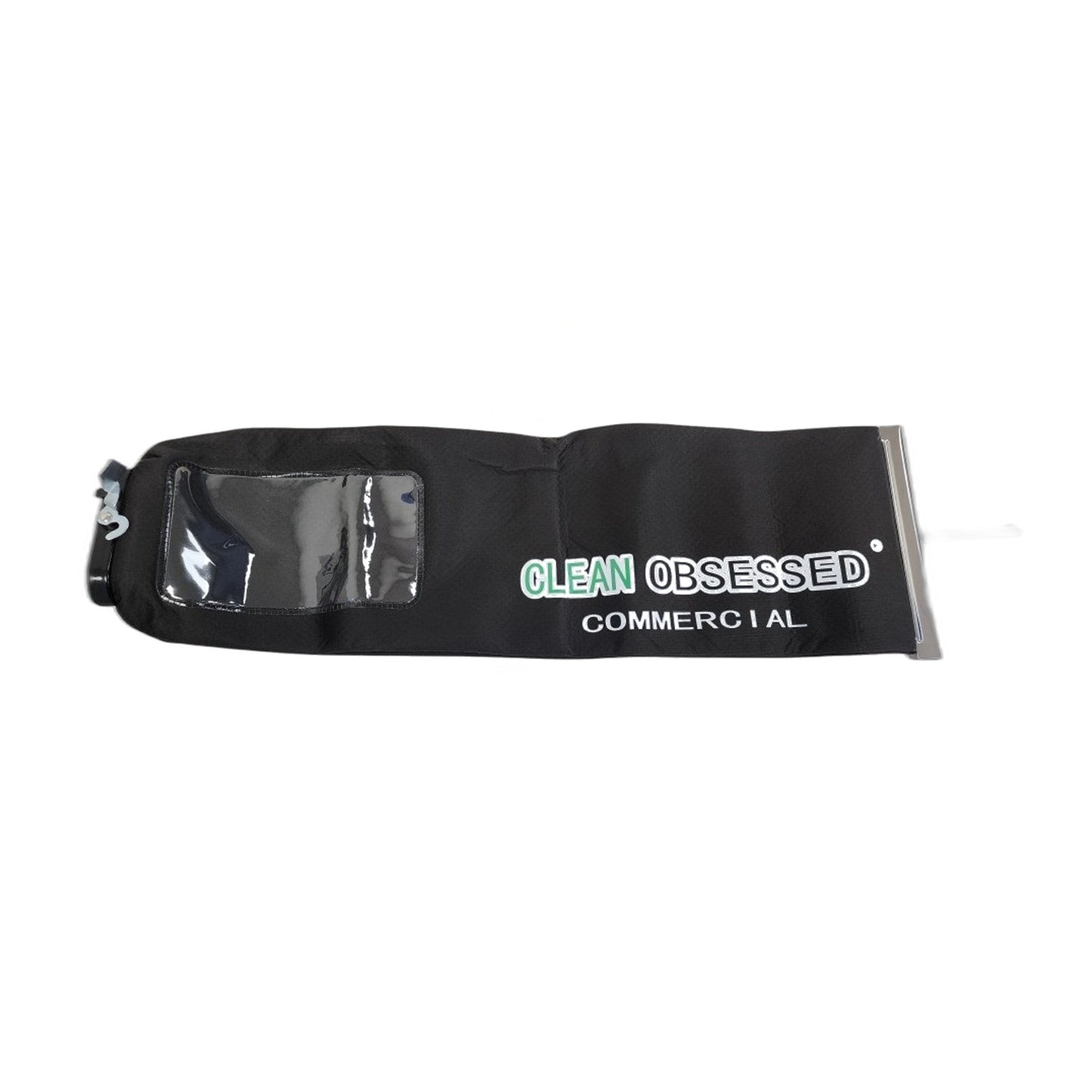 Clean Obsessed Cloth Shakeout Bag w/ Latch Coupling, Black