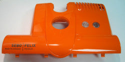 Power Head Cover, for ET-1, with FELIX print for Fun (orange) - Image 2