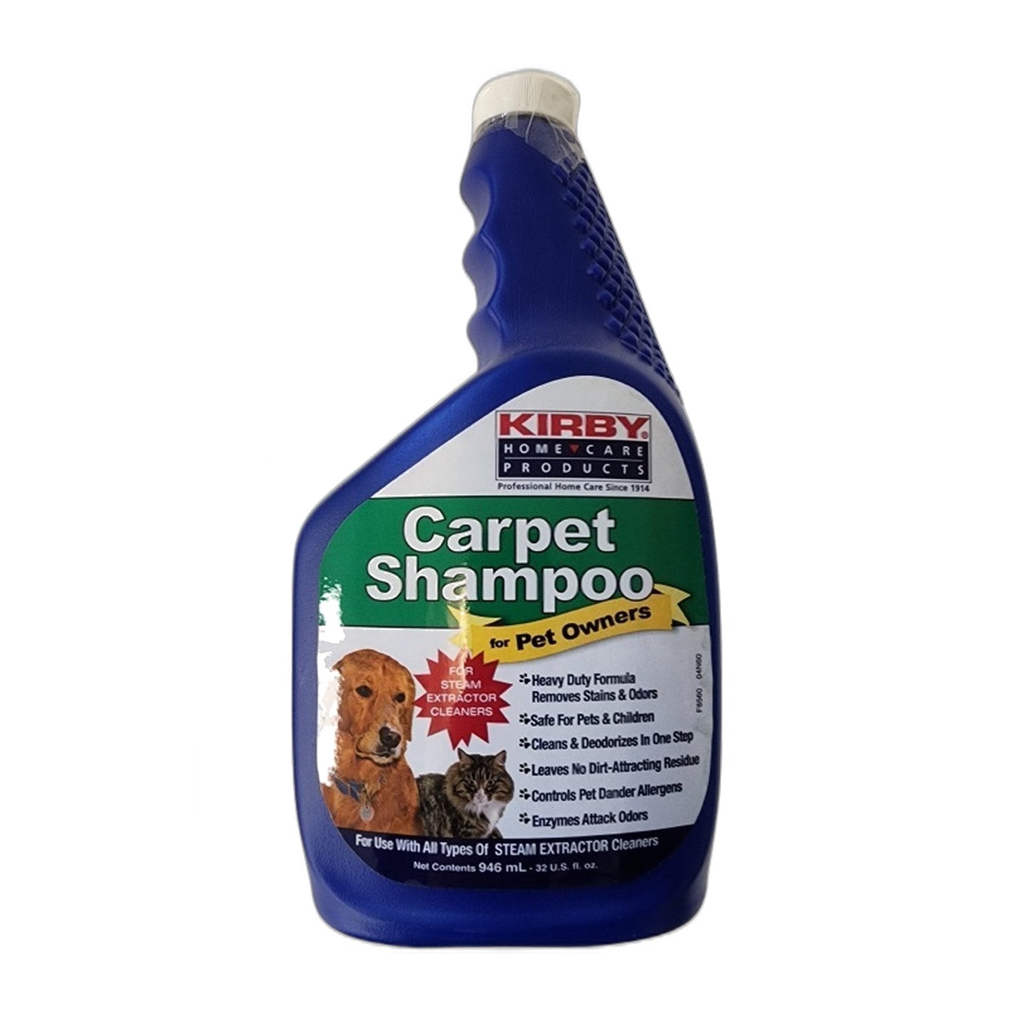 Kirby Pet Allergen Carpet Shampoo 32 oz - Extractor Formula
