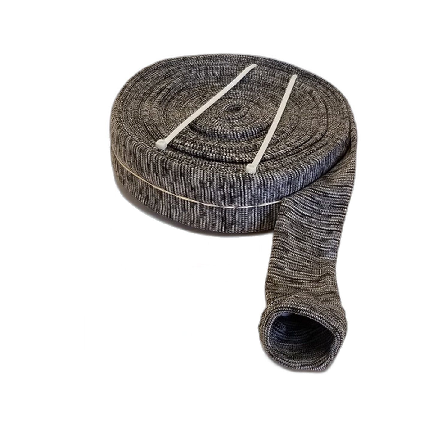 50' Grey Knit Central Vacuum Hose Sock w/ Ties