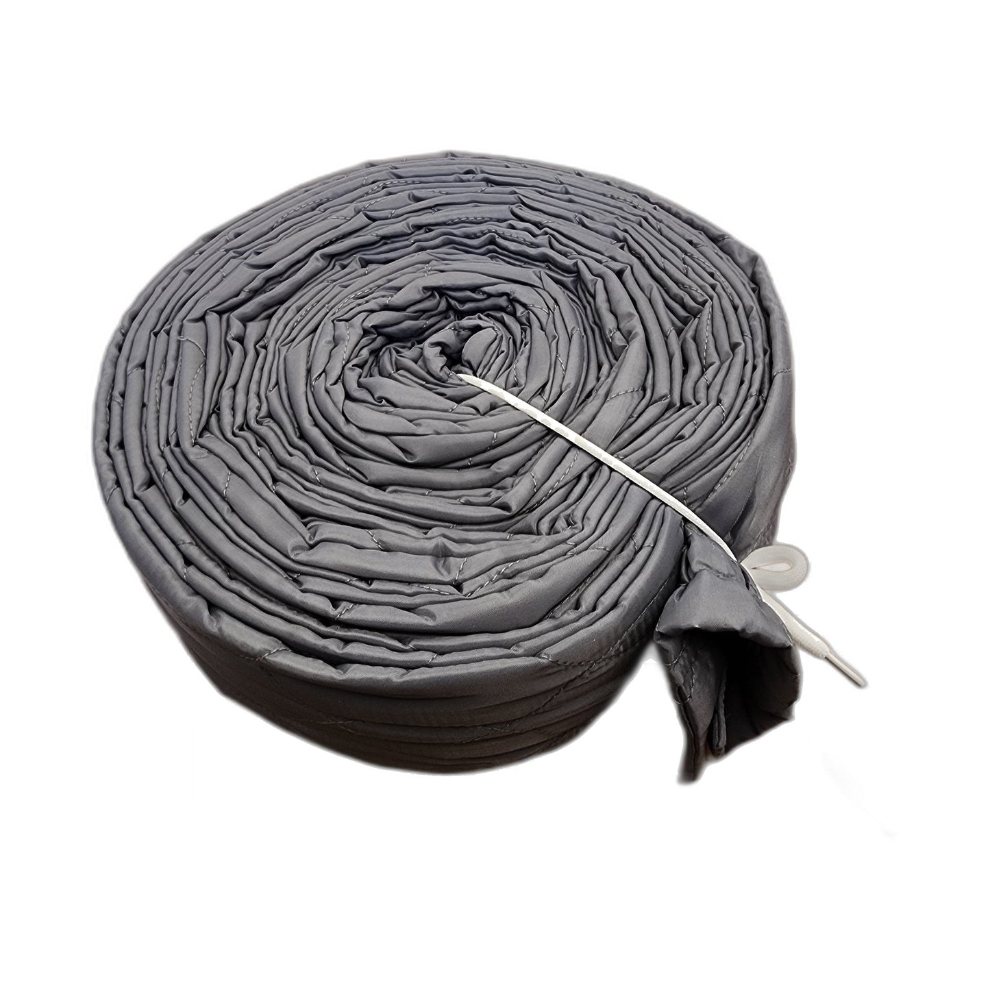 Nadair 35' Gray Padded Zippered Central Vacuum Hose Sock