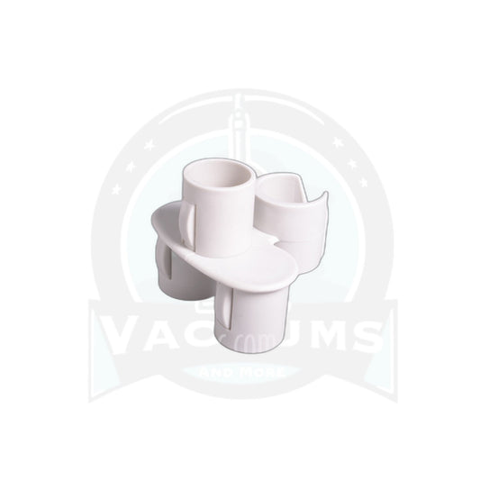 3-Piece Attachment Holder - White, Handle to Wand - Vacuums and More