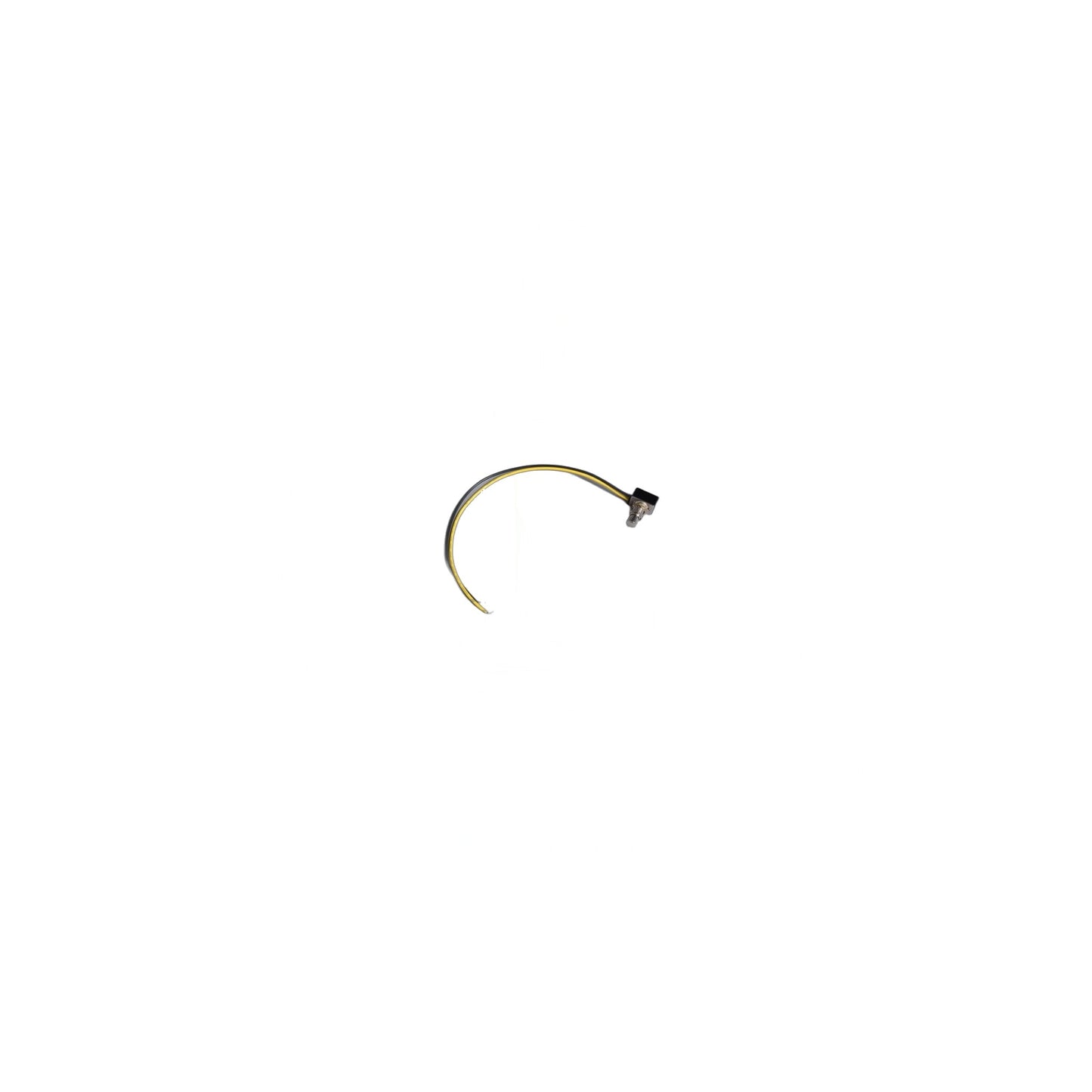 Pushbutton Switch with 15" Lead Wire - Metal Top