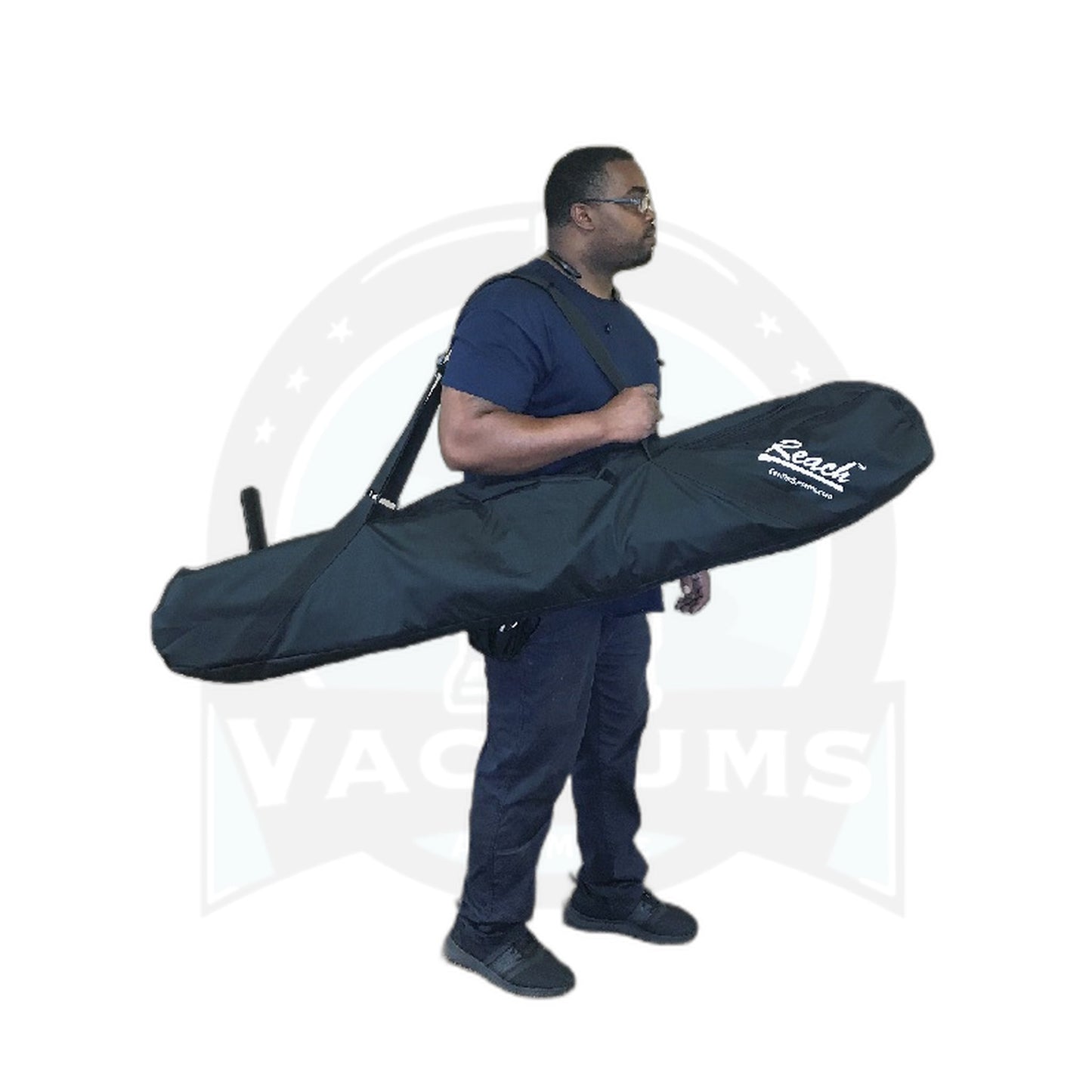 Hi-Reach System Nylon Canvas Carrying Bag with Shoulder Strap