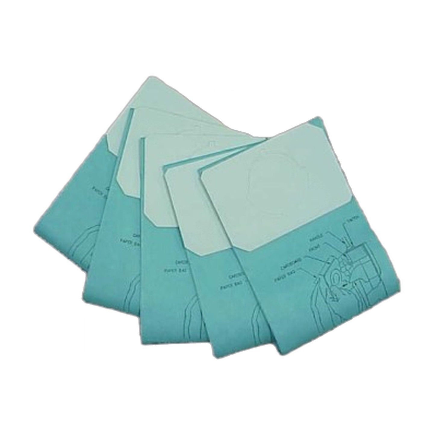 Mastercraft Twin-Master Original Paper Vacuum Bags, 5-Pack