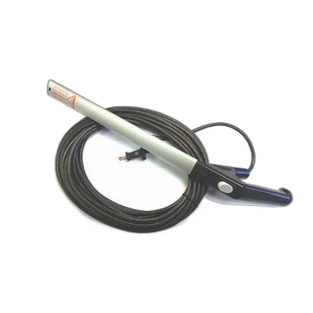 SEBO Handle Assembly with Tube, Cord and Switch for the White AUTOMATIC X1 and X2 — Dark Gray / White