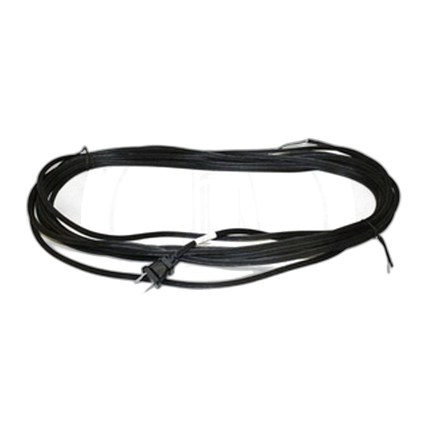 Fit All 30 ft 17/2 2-Wire Replacement Vacuum Cord, Black with Grip