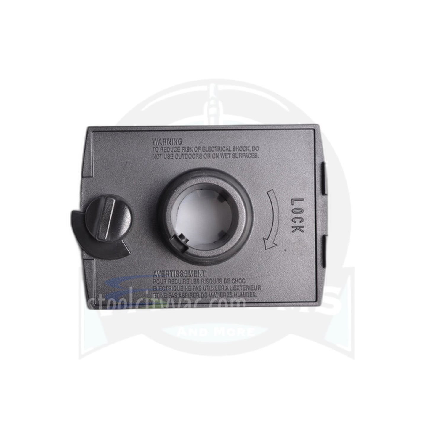 Black Cover with Knob - Oreck Buster B Canister - Oreck