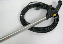 SEBO Handle with Cord - Tube and Switch for X4 and X5 (Gray Handle, Yellow Switch) - Image 2