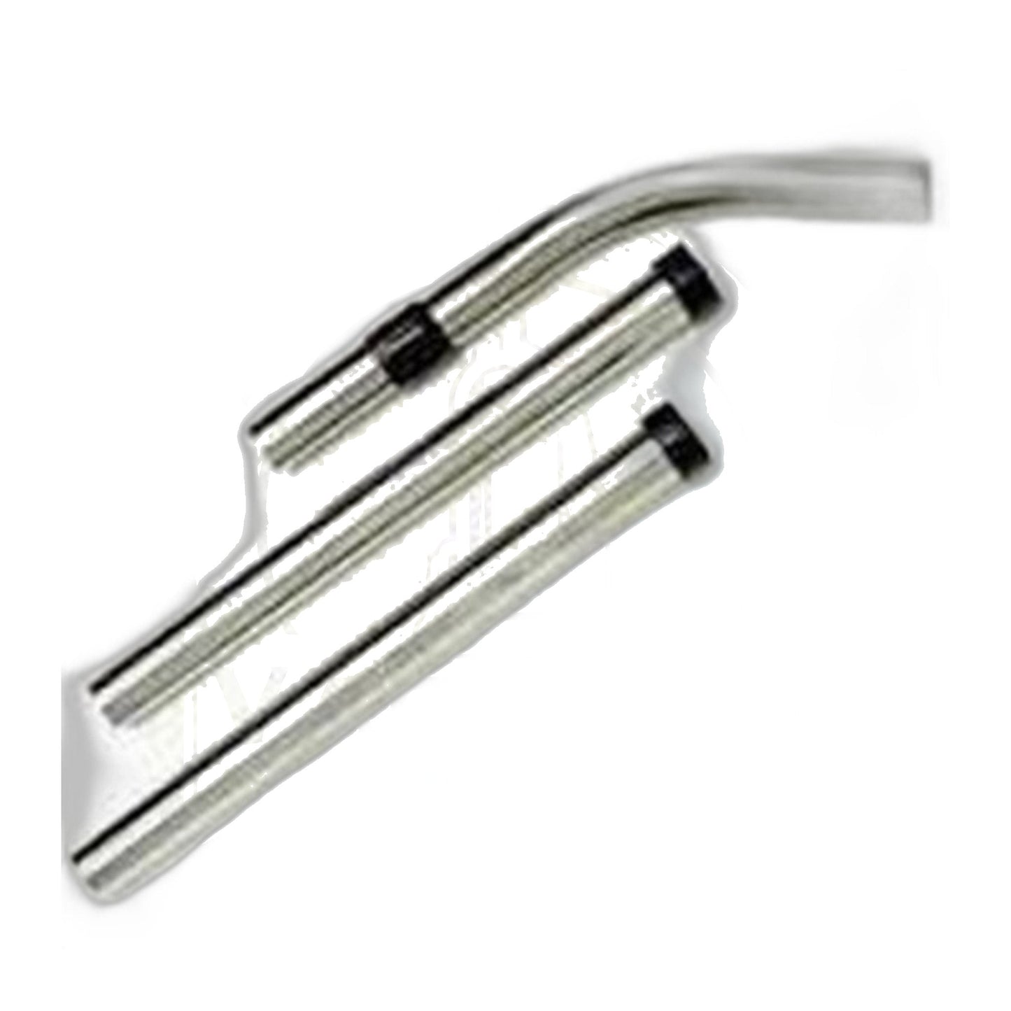 NaceCare 1-1/4" 3-Piece Stainless Steel Wand Set for Numatic
